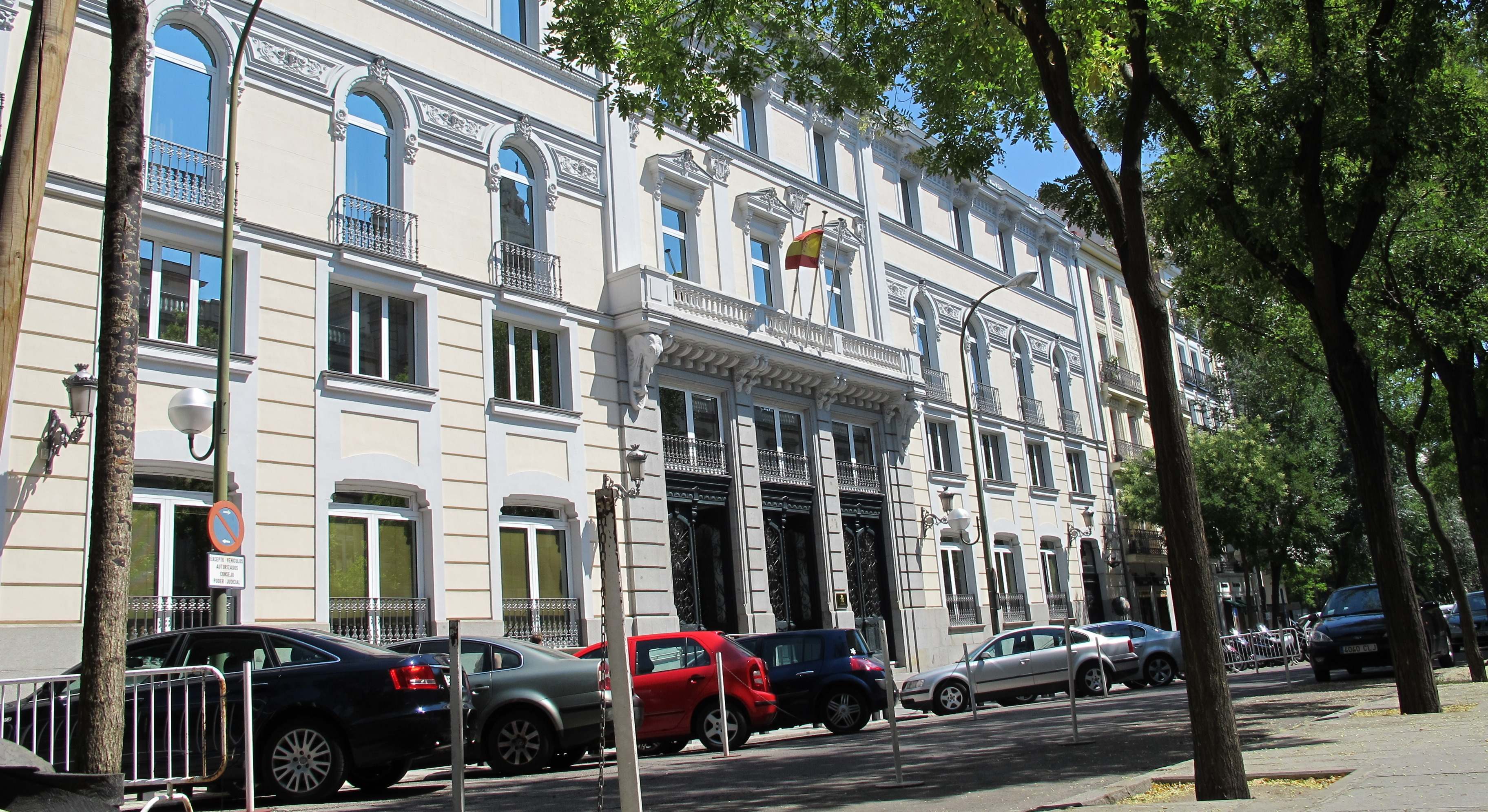Edificio del Consejo General del Poder Judicial (CGPJ).