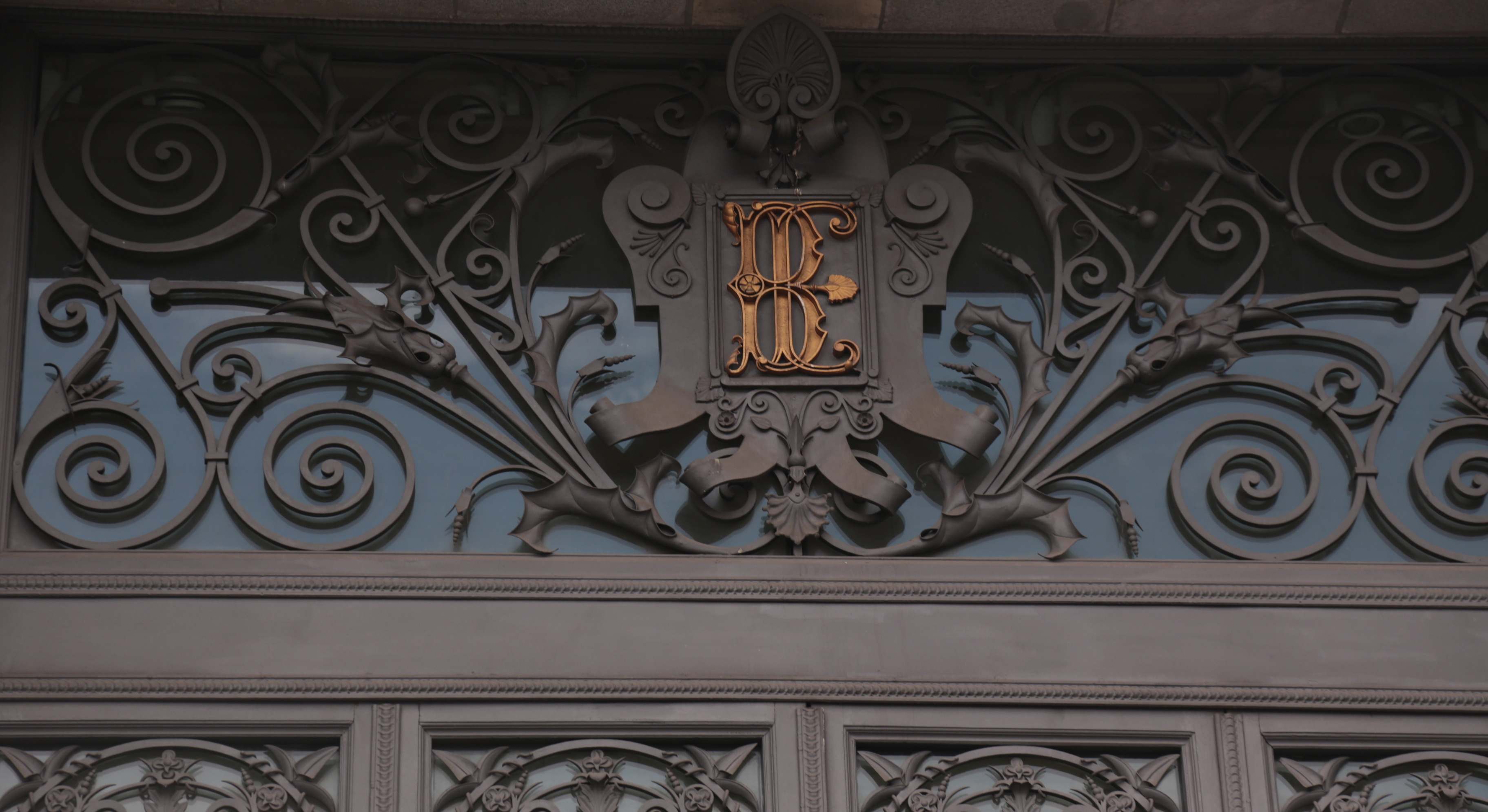 Detalle de la sede del Banco de España