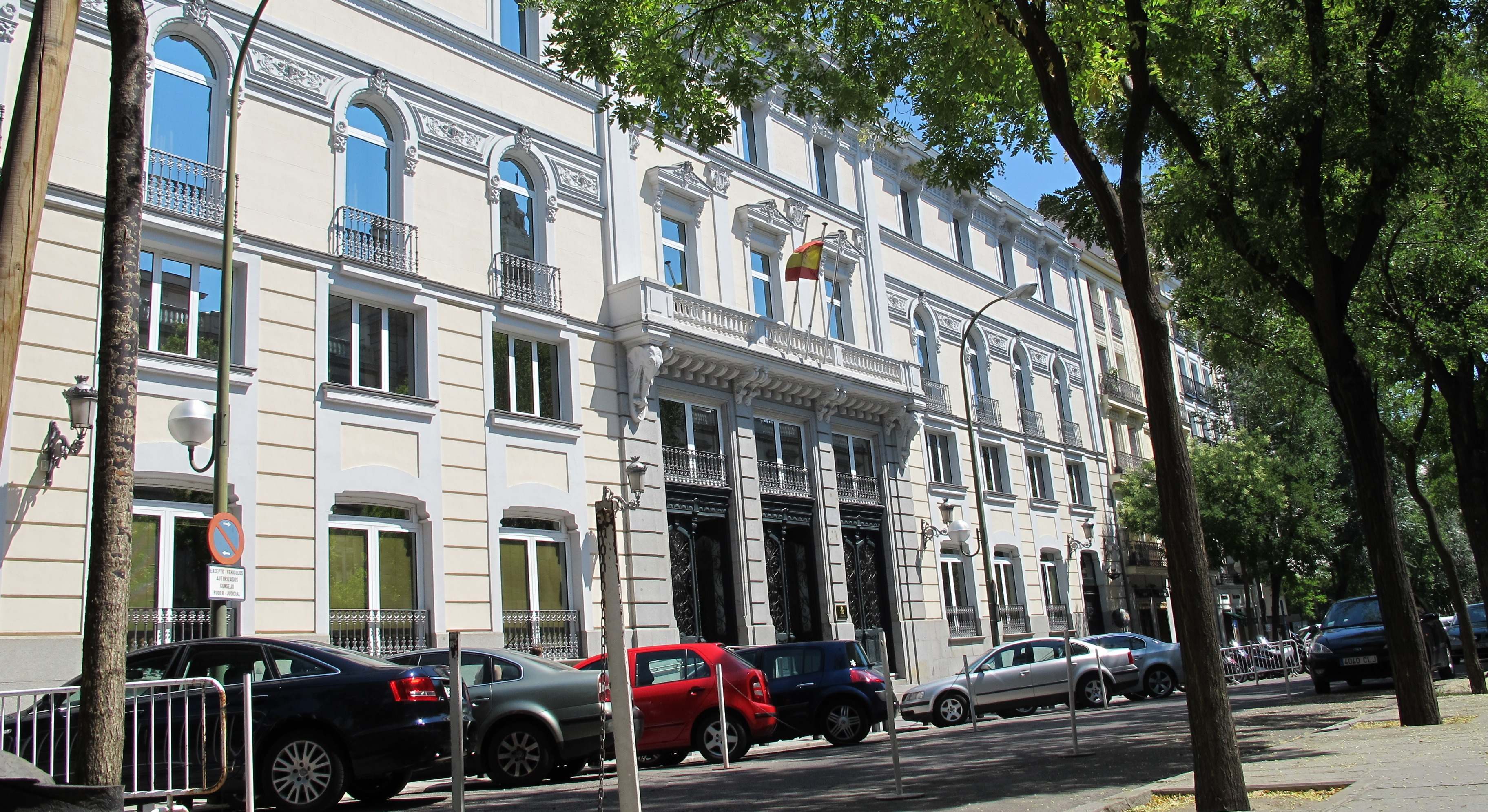 Edificio del Consejo General del Poder Judicial (CGPJ).