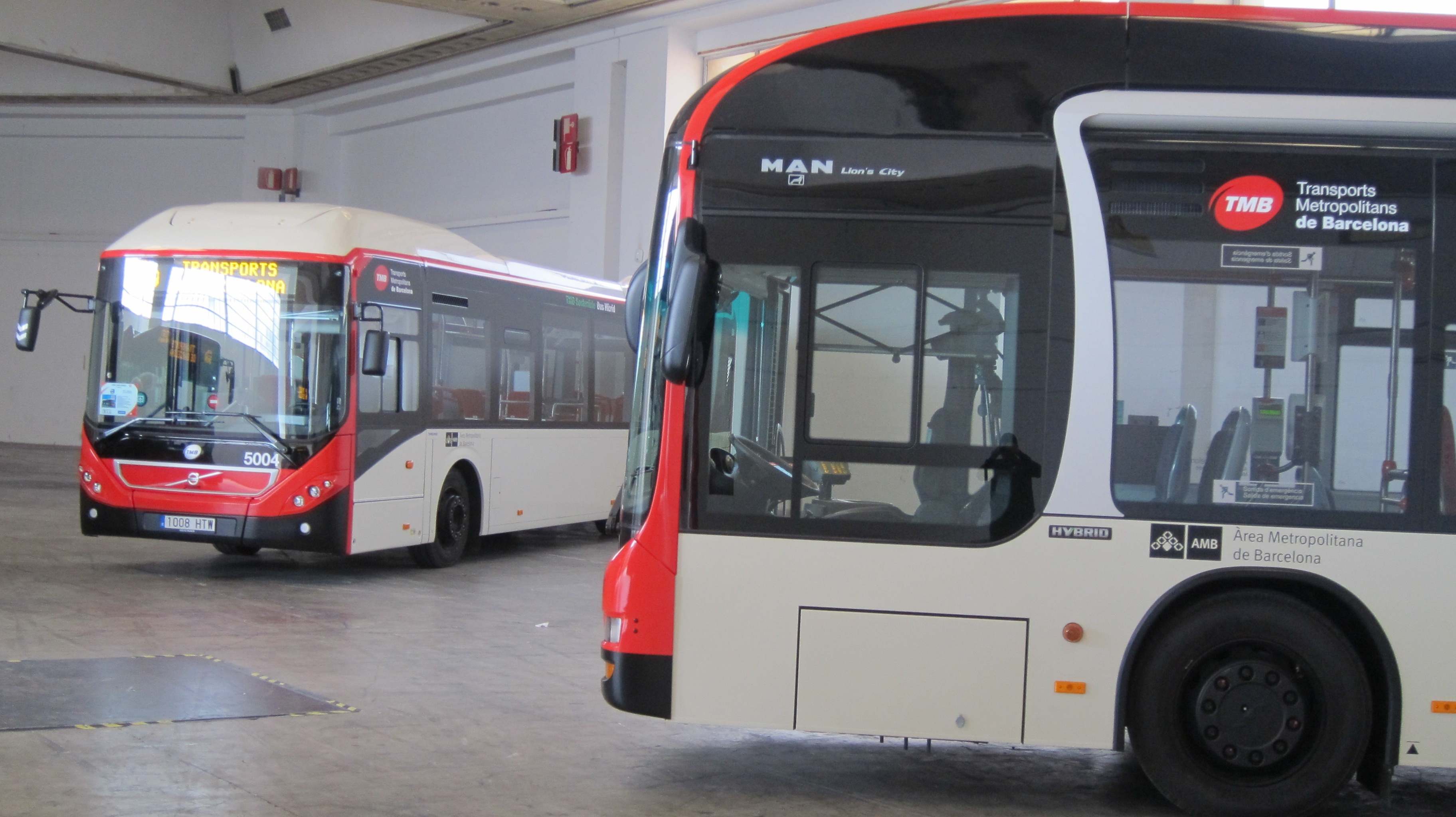 Autobuses de TMB. EE