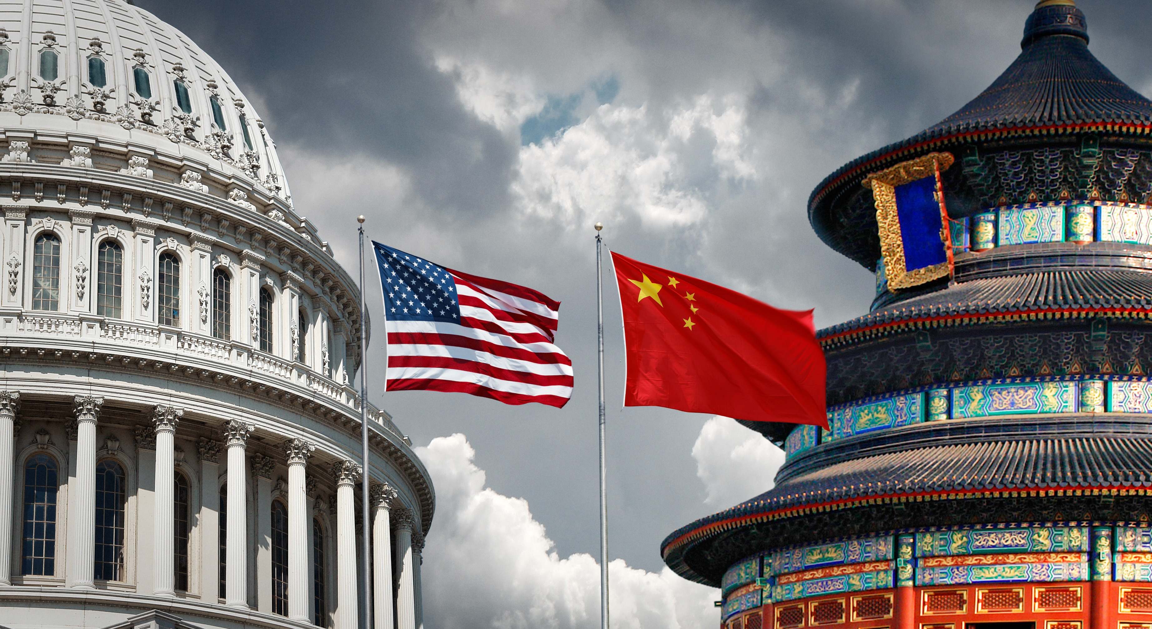 EEUU versus China. Foto: iStock