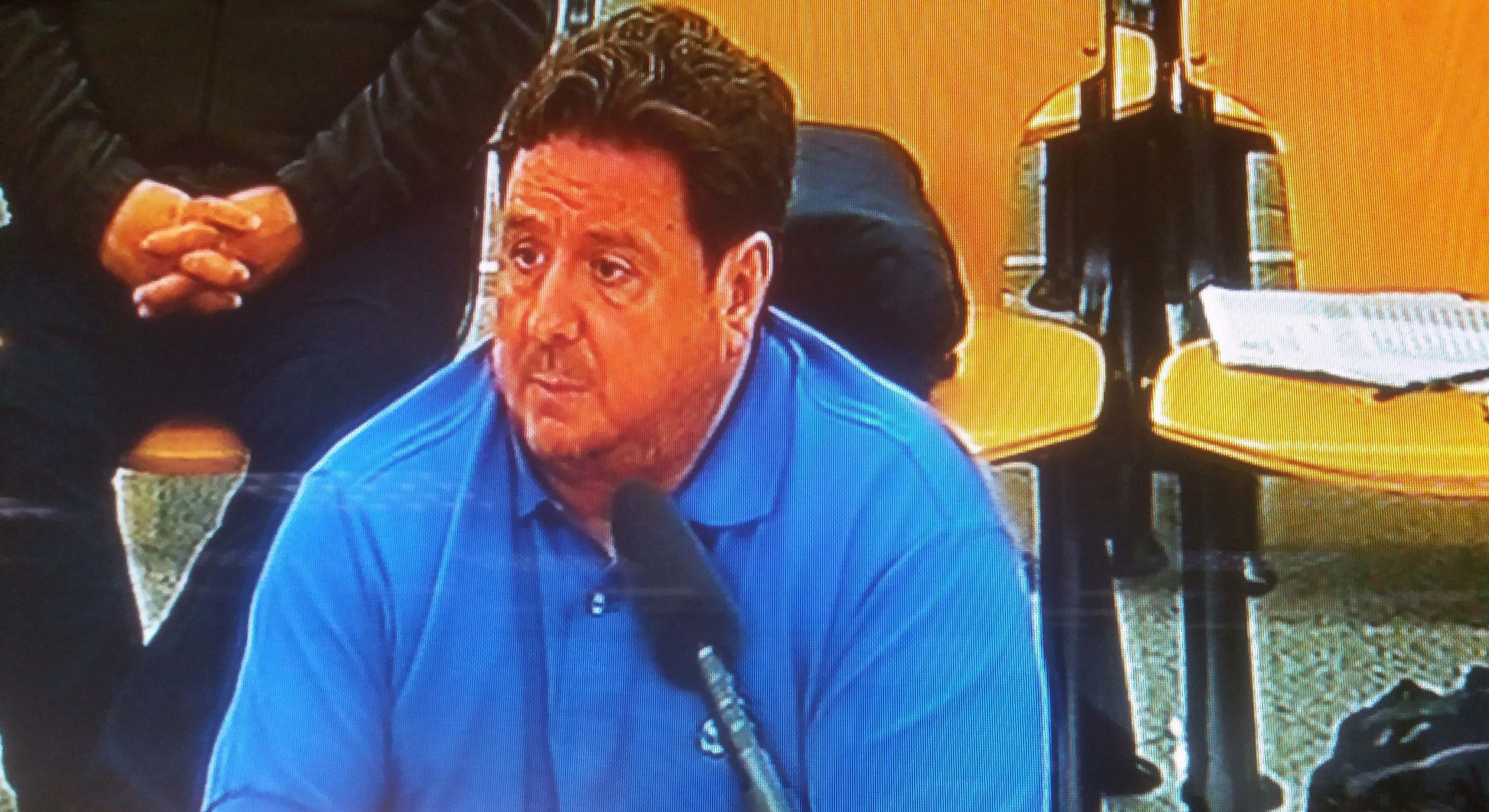 José Luis Peñas, en un juicio.