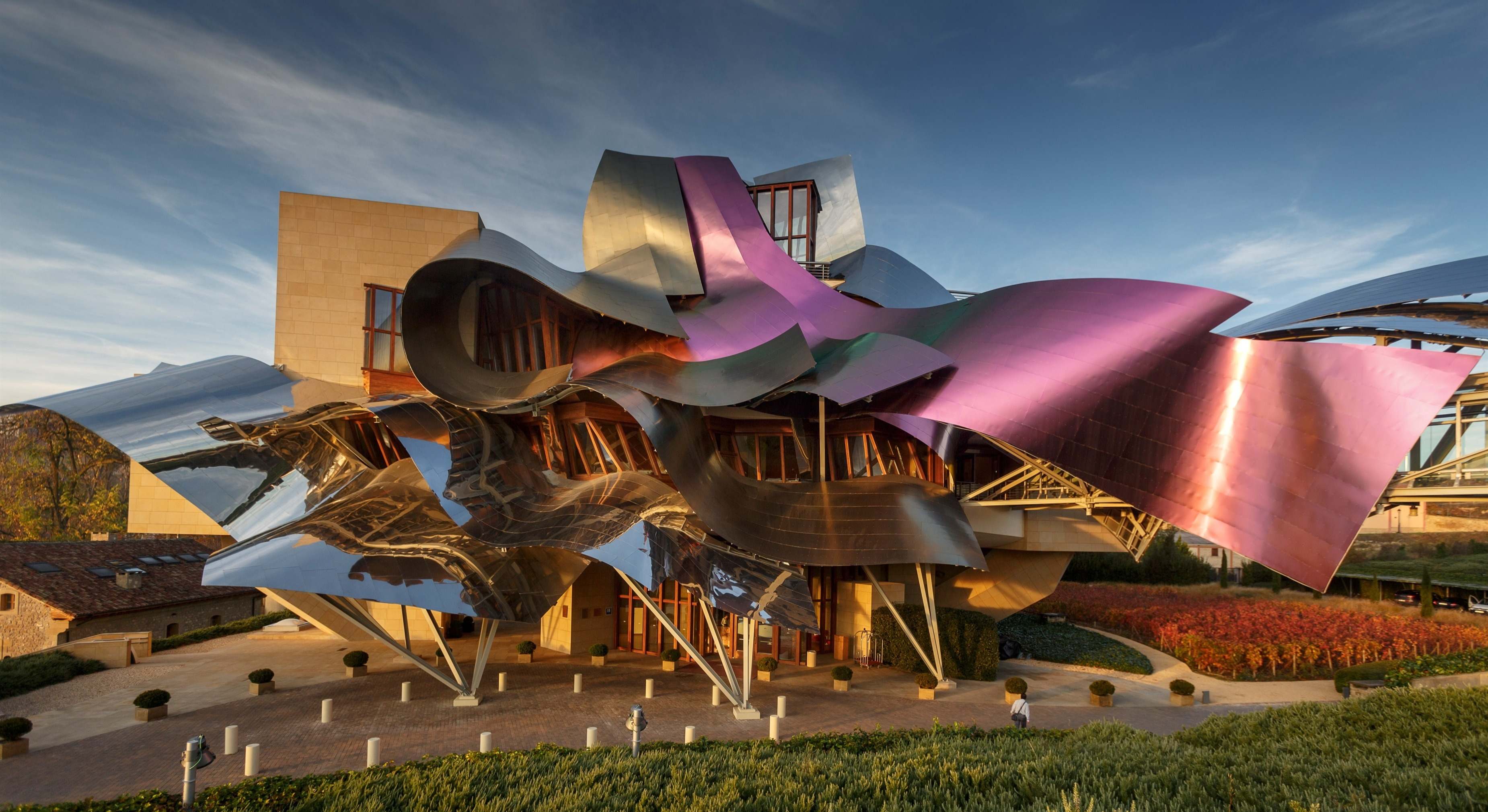 Bodega Marqués de Riscal.