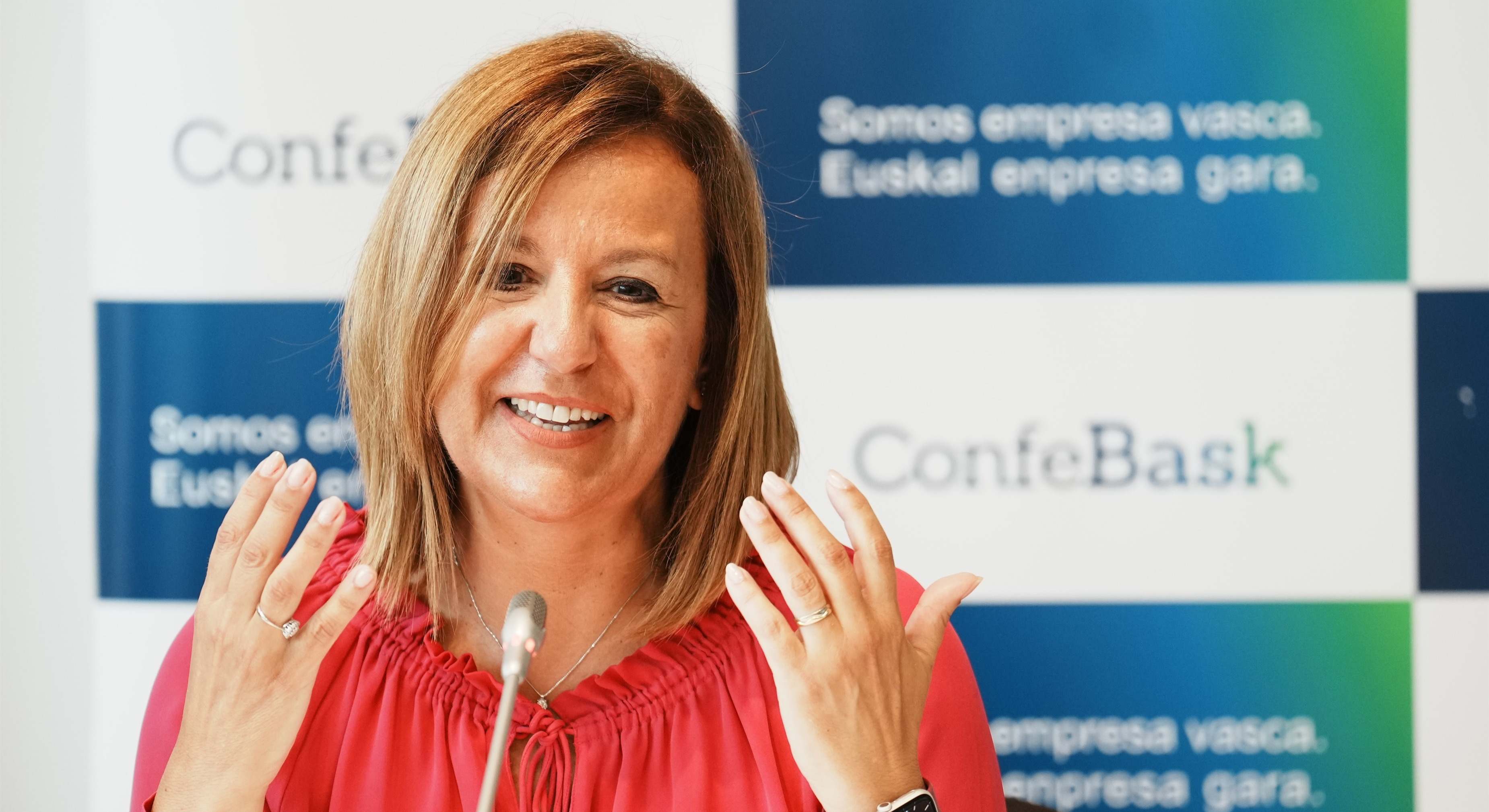 Tamara Yagüe, presidenta de Confebask.