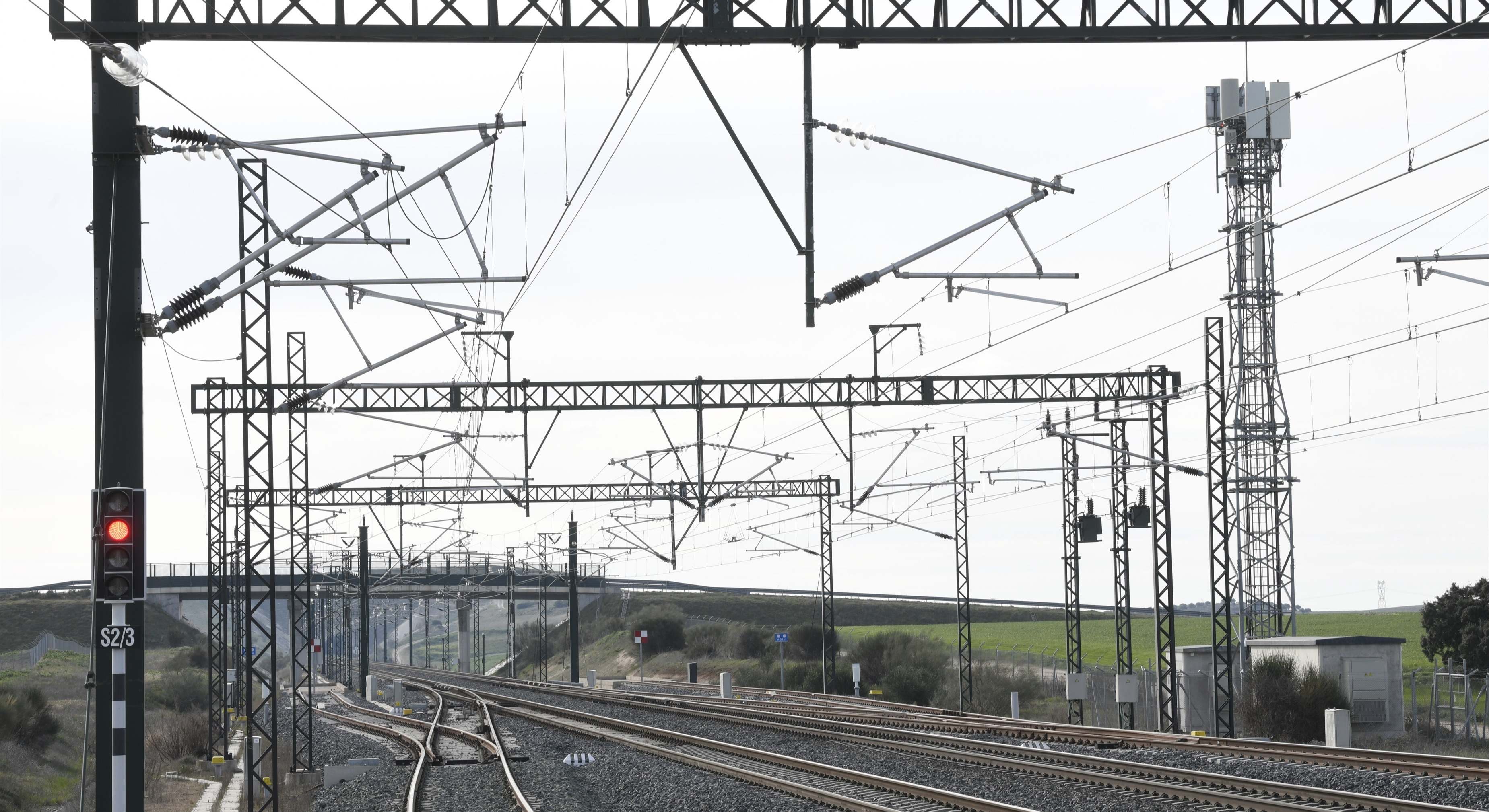 Imagen de recurso de un trazado ferroviario.