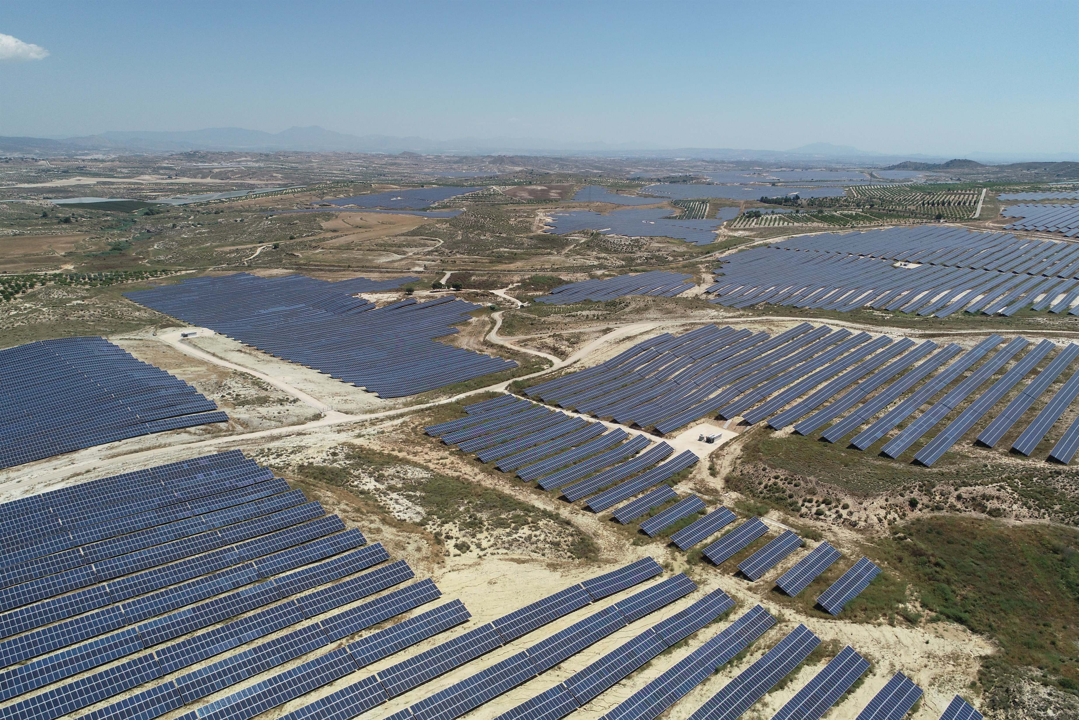 La planta fotovoltaica de Mula