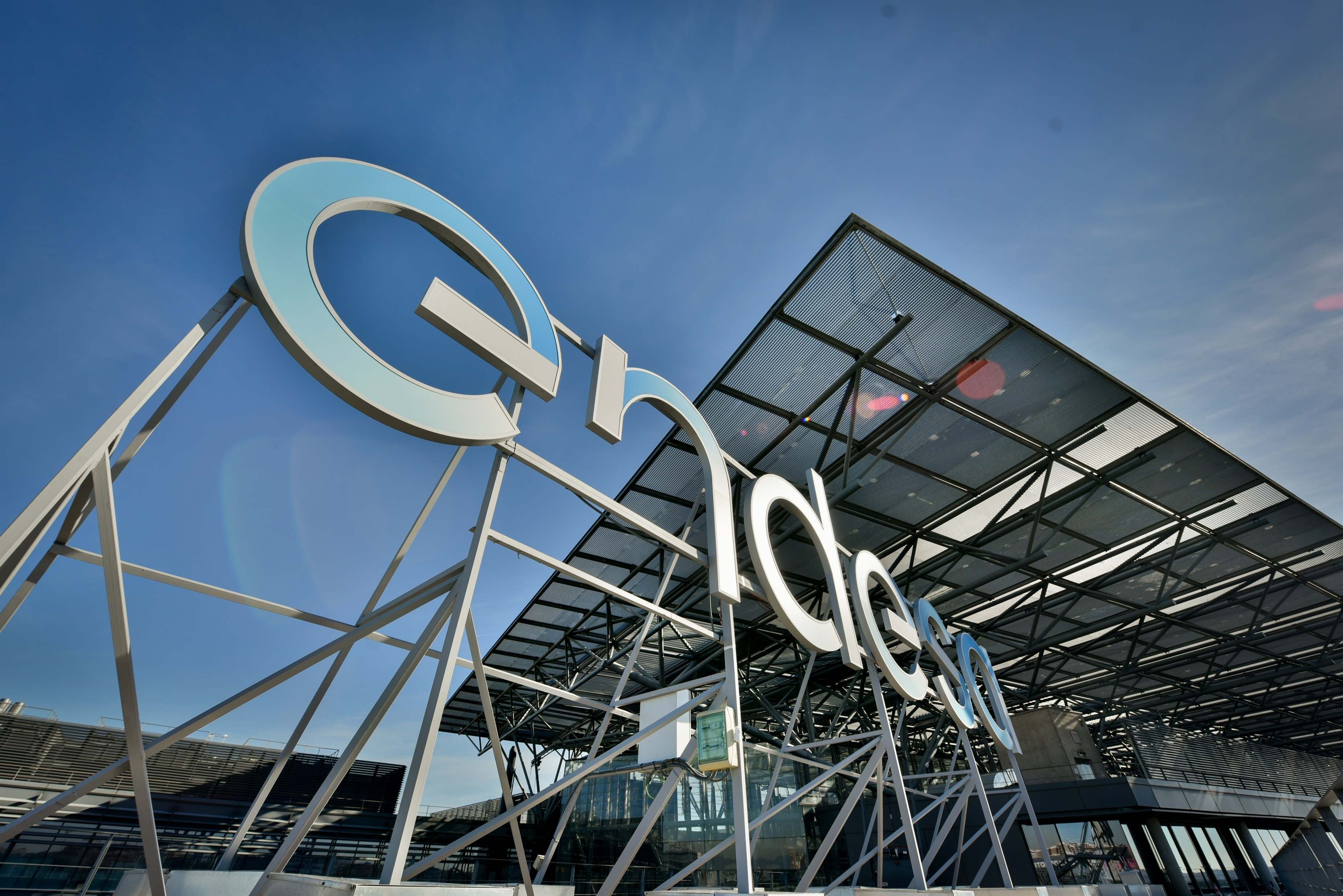 Logo de Endesa. EE