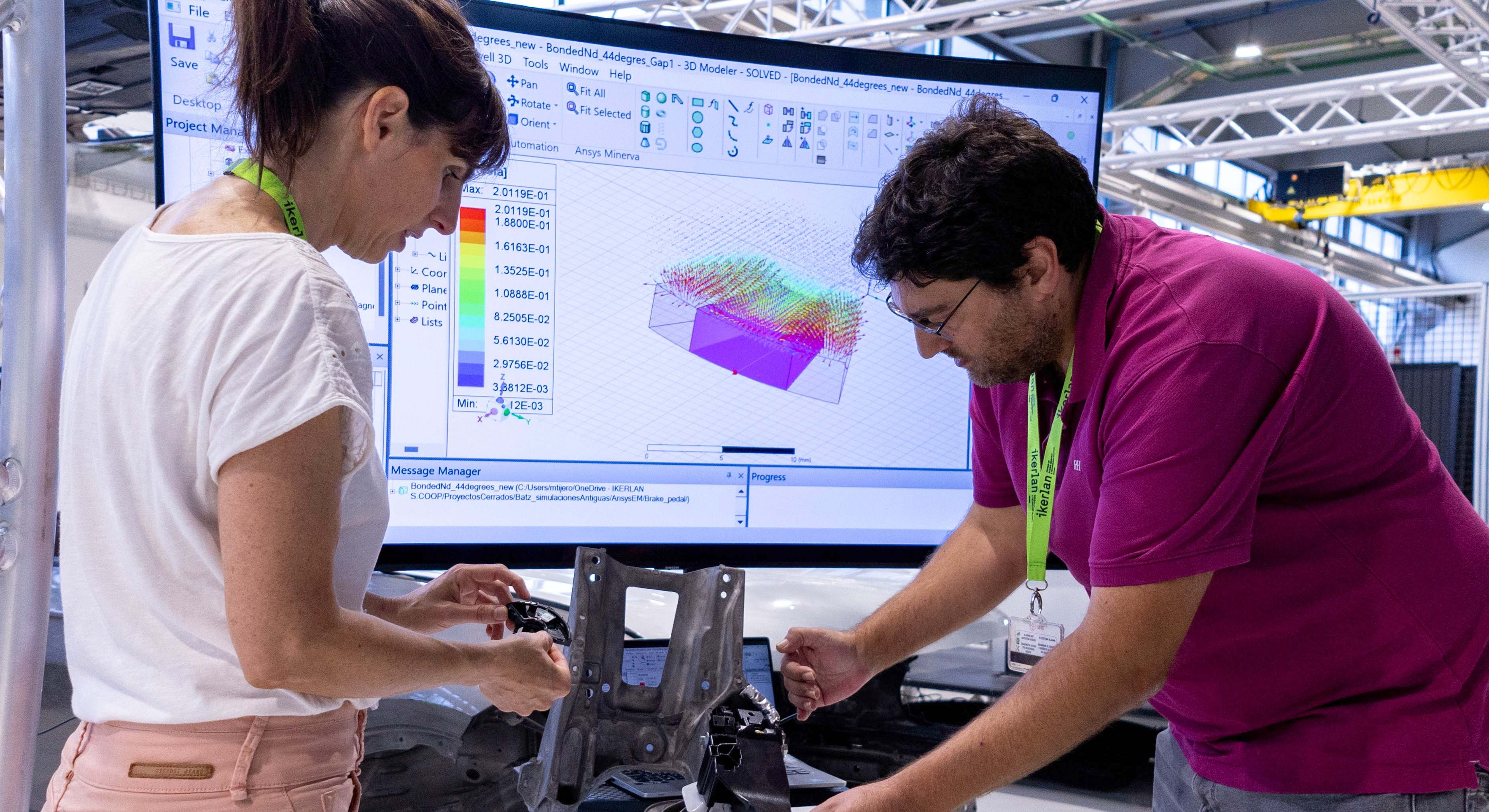 Batz e Ikerlan realizan un proyecto para Volvo.