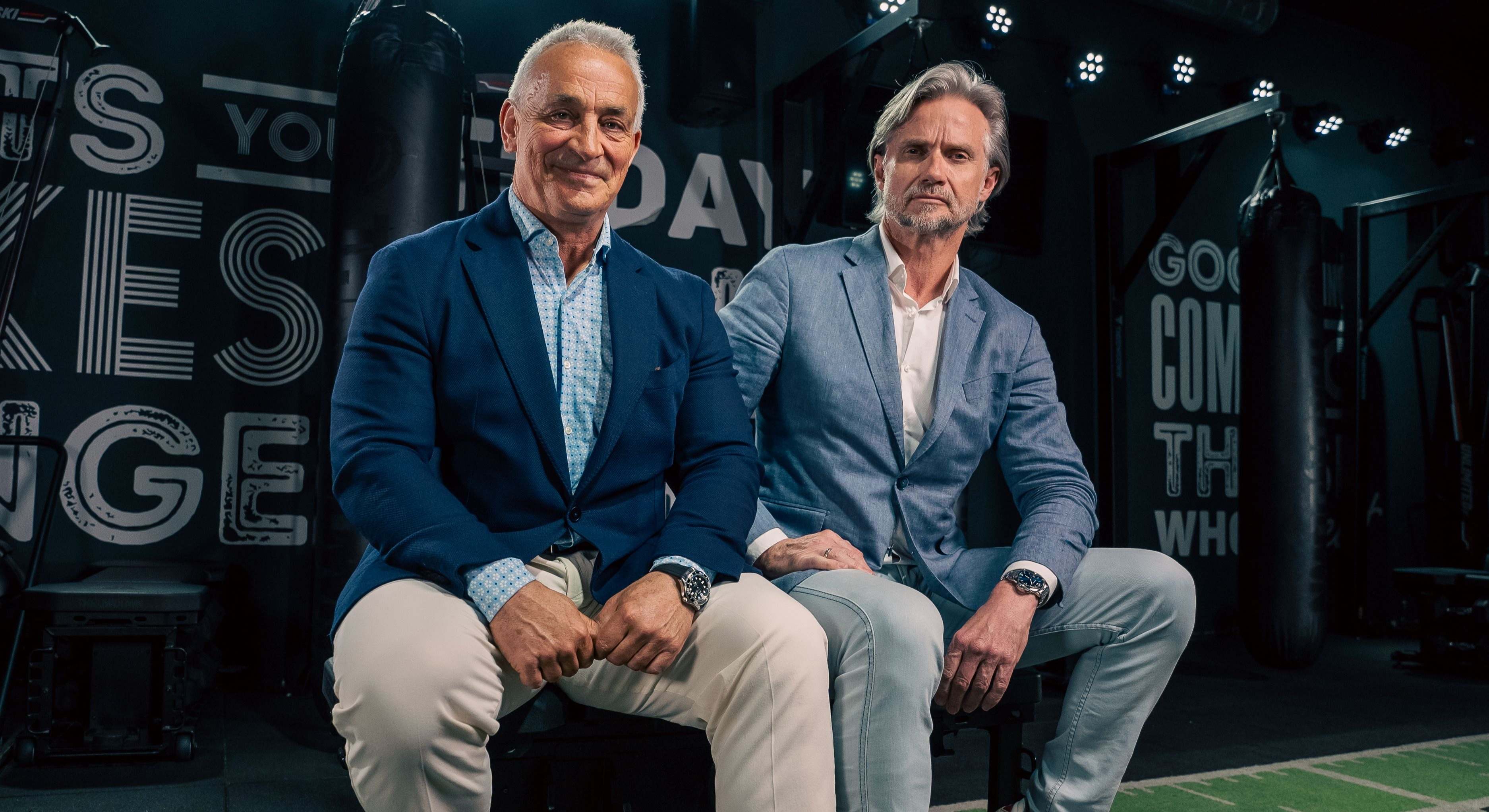 Rod Hill y George Houtenbos, fundadores de Fit Brands International Spain e impulsores en España de Energie Fitness y Zenergie Body and Soul