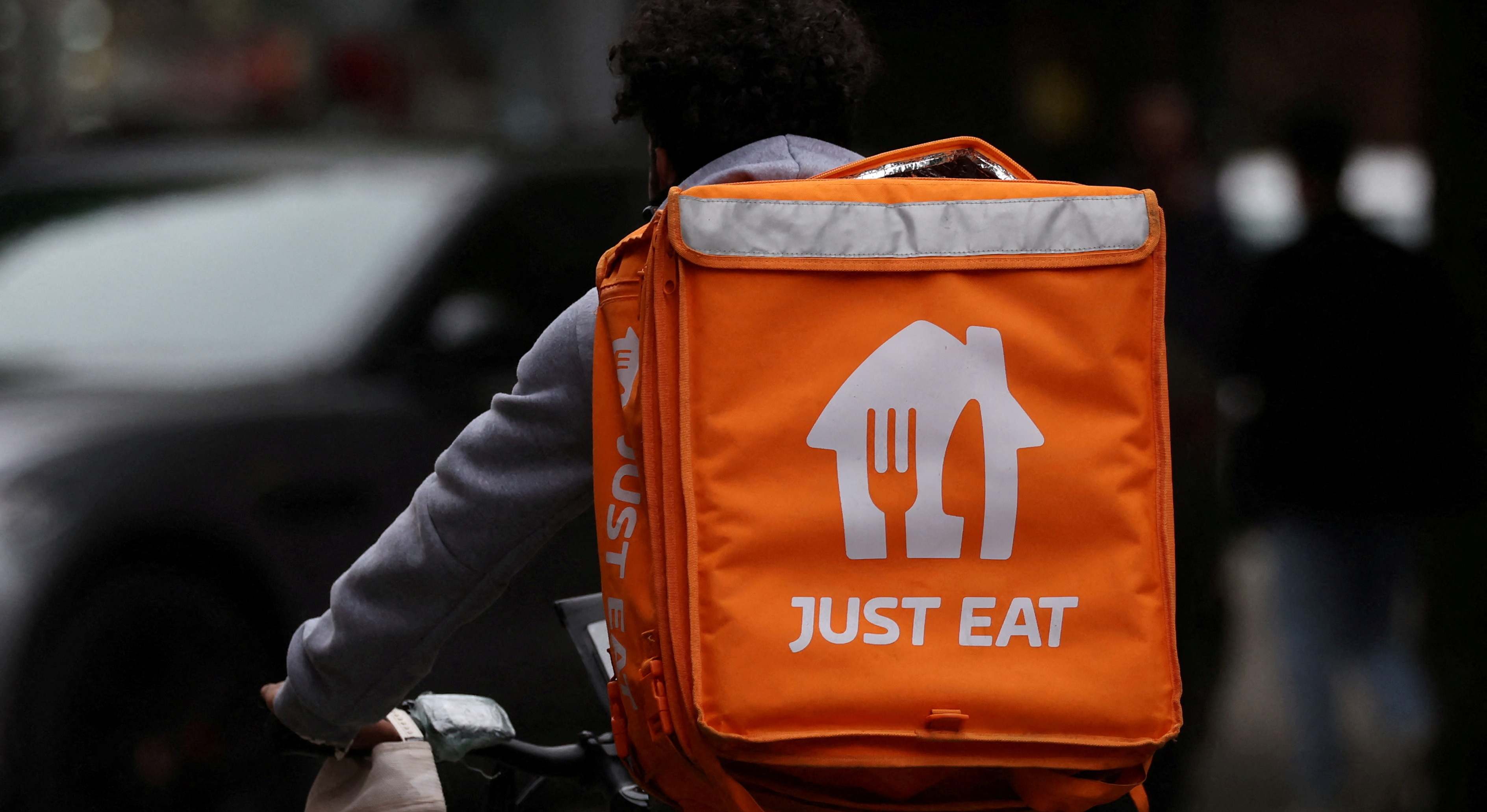 Repartidor de Just Eat.