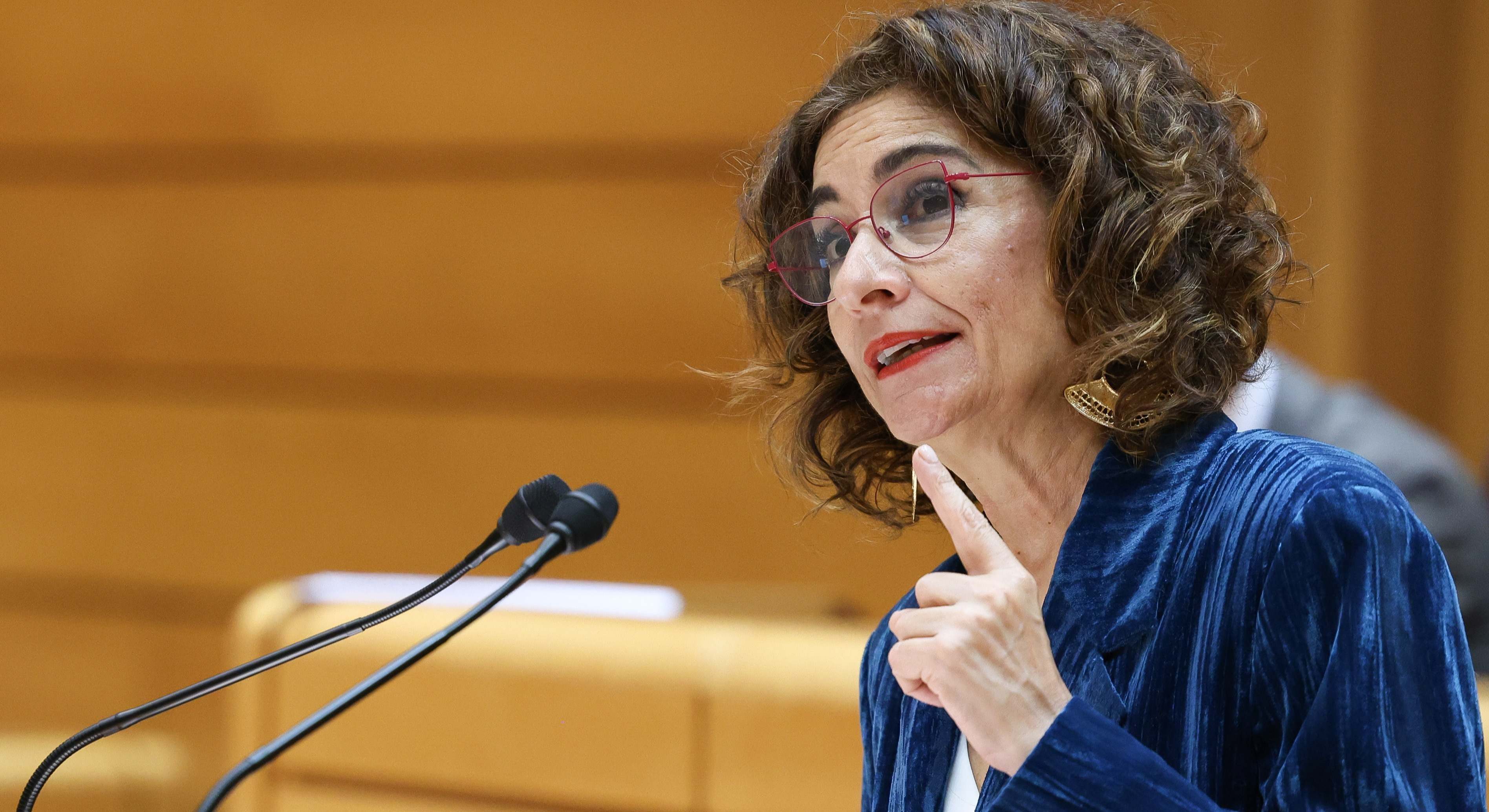 La vicepresidenta primera y ministra de Hacienda, María Jesús Montero