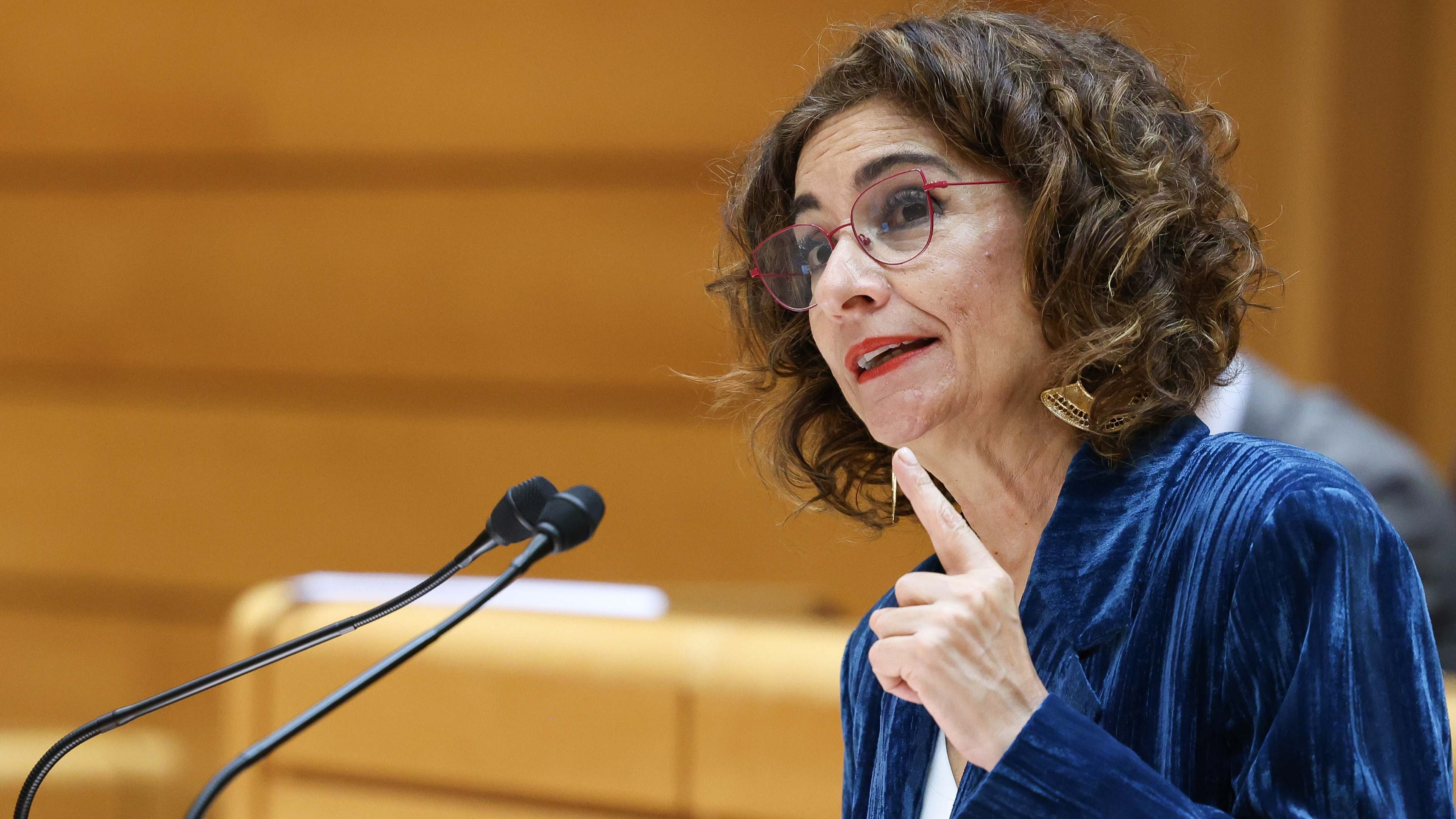 La vicepresidenta primera y ministra de Hacienda, María Jesús Montero