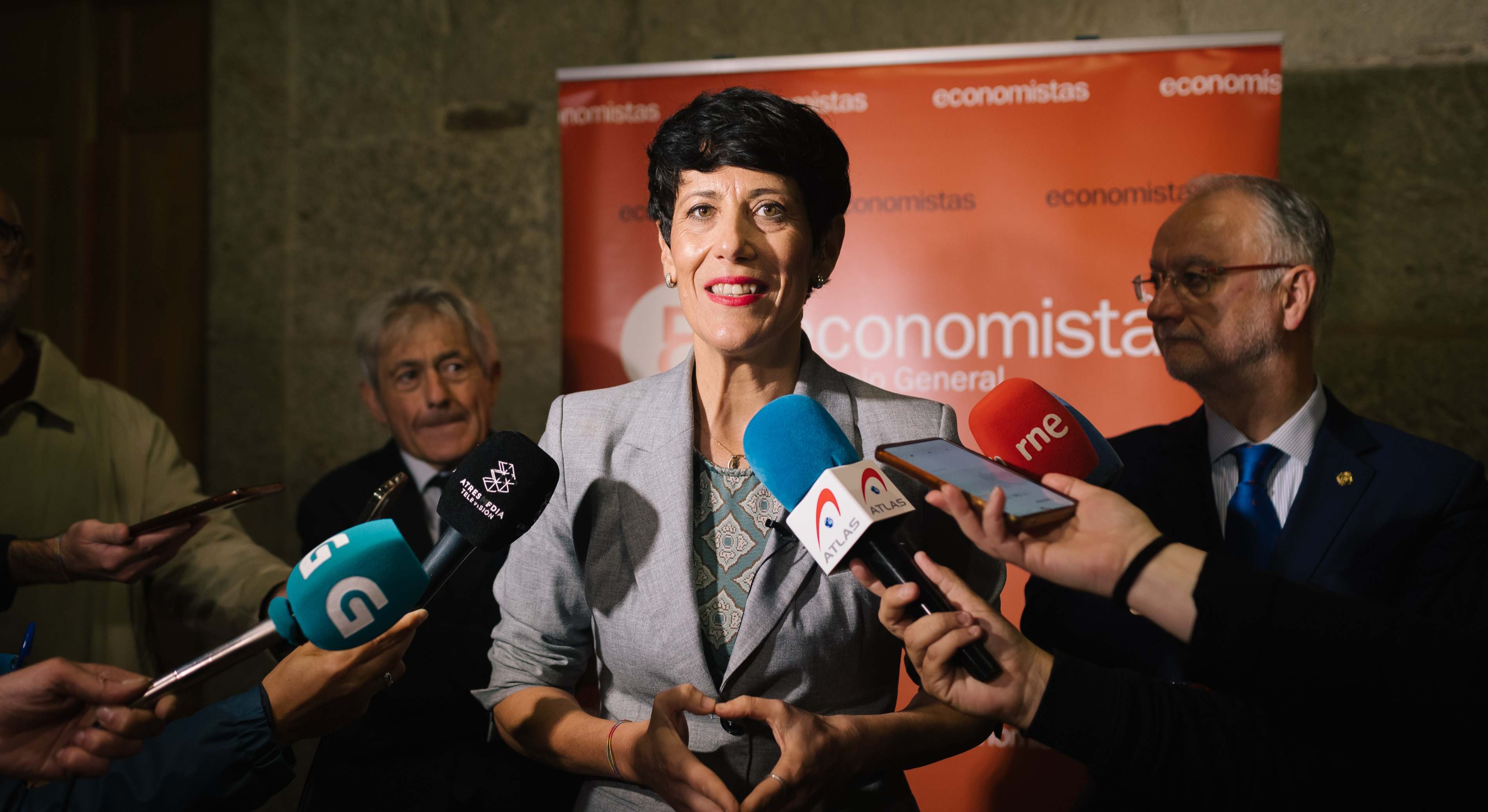 La ministra de Inclusión, Seguridad Social y Migraciones, Elma Saiz. Europa Press