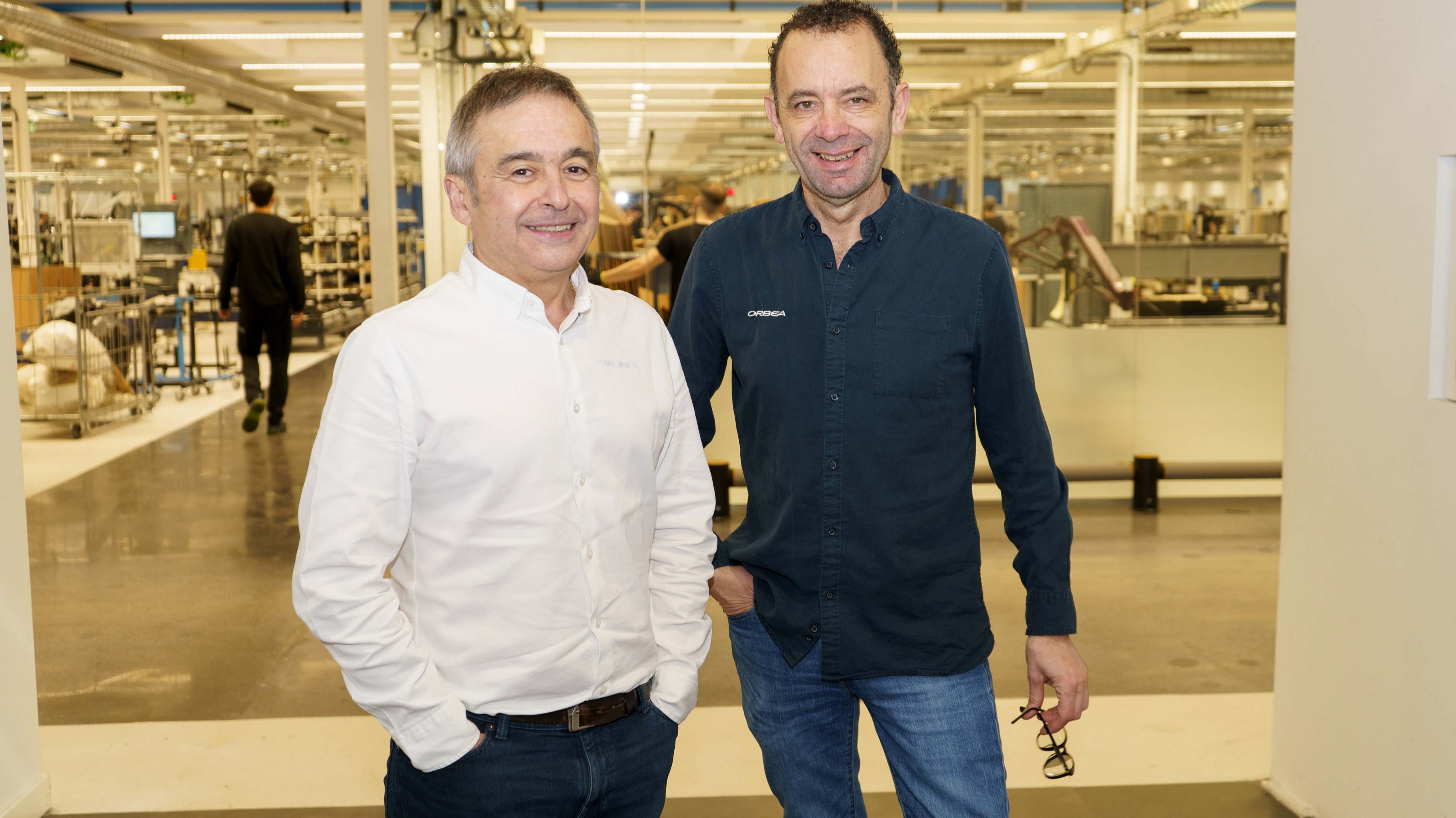 Jon Fernández y Daniel Martínez, directivos de Orbea.