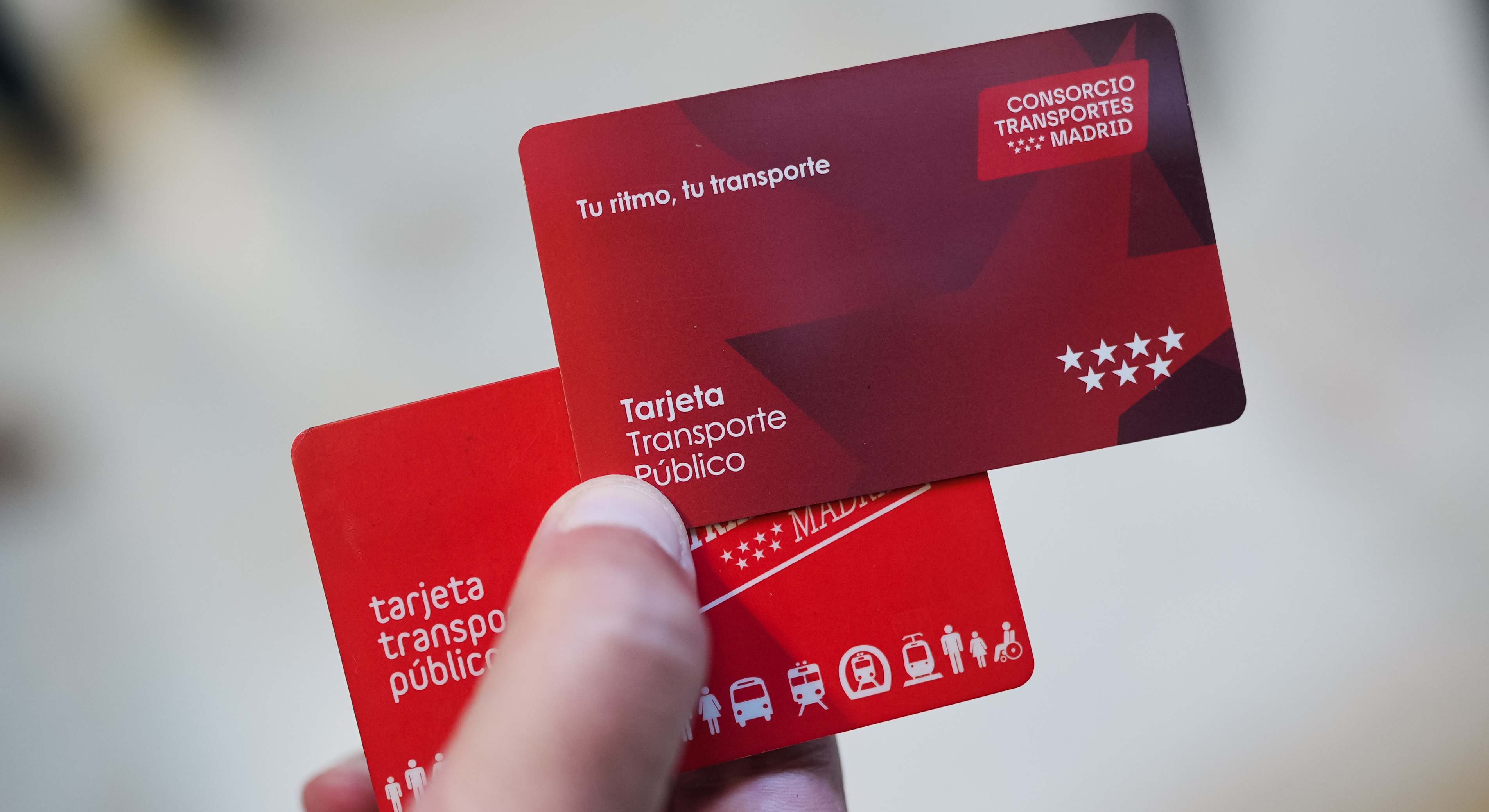 Nueva tarjeta de transporte público de Madrid