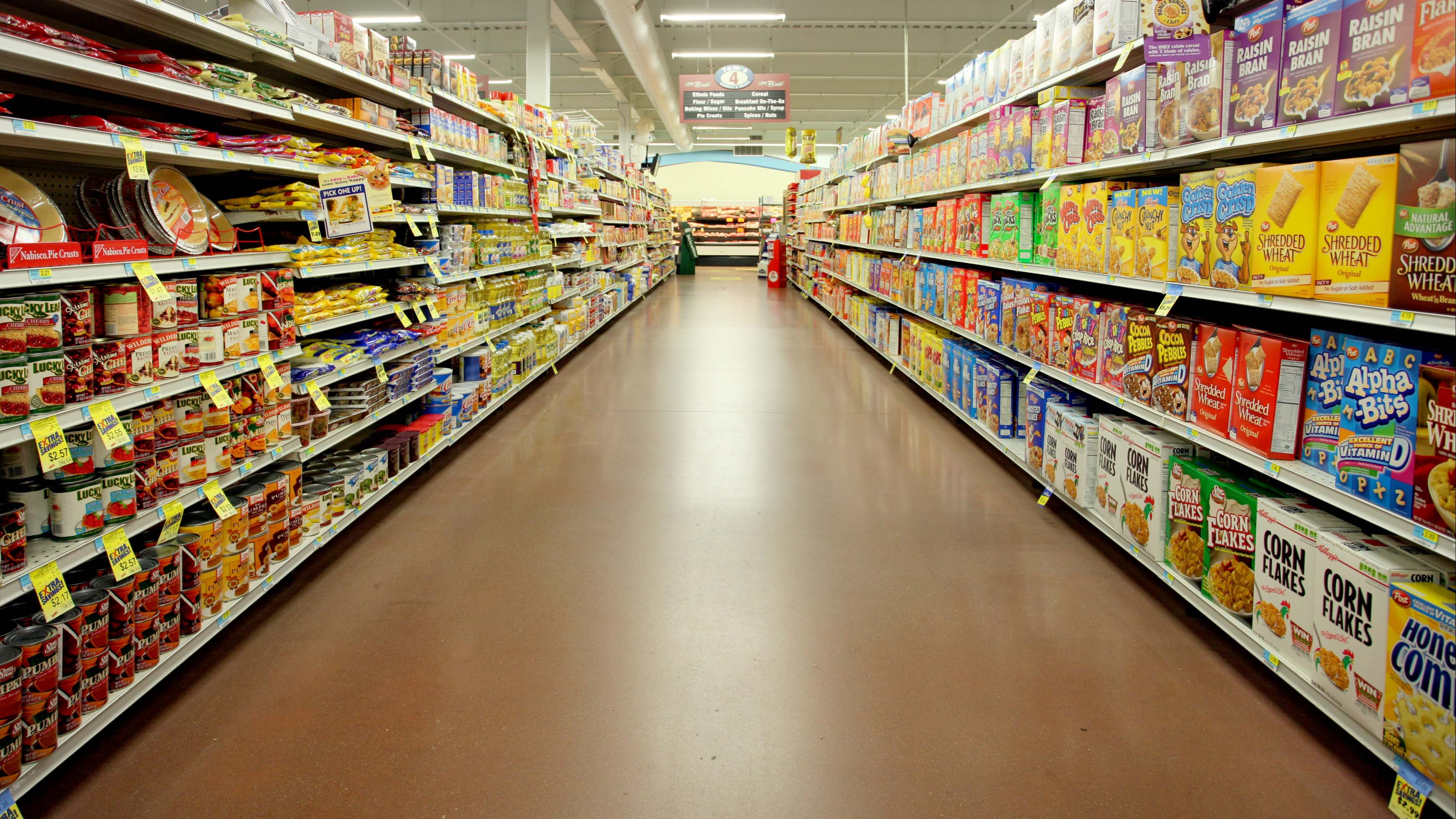 Lineal de un supermercado