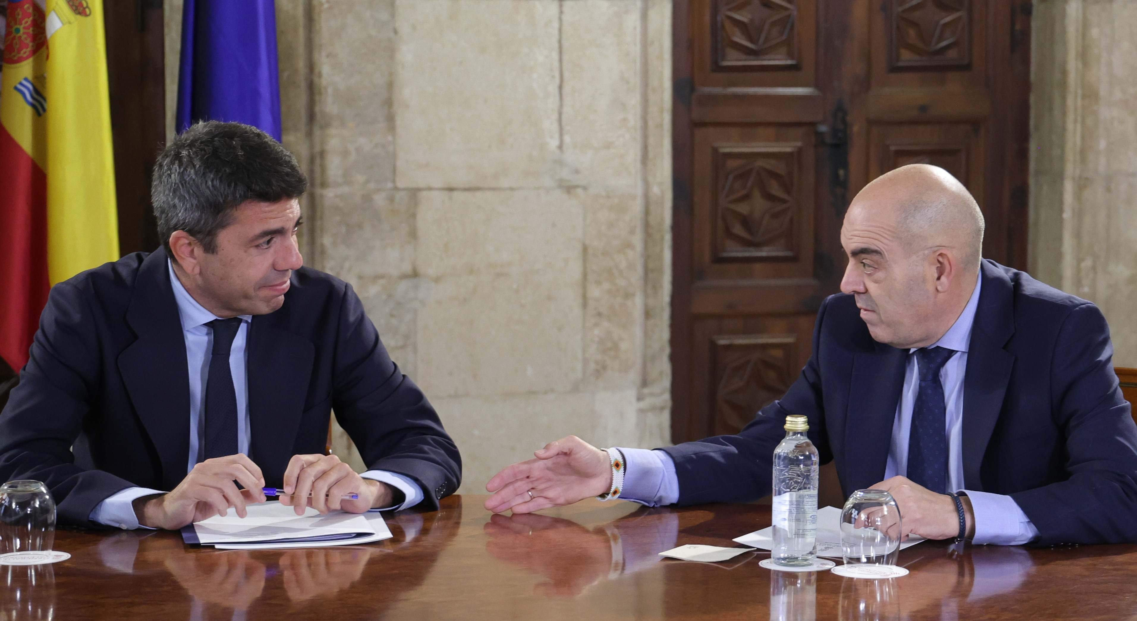 Mazón con Lorenzo Amor de ATA.