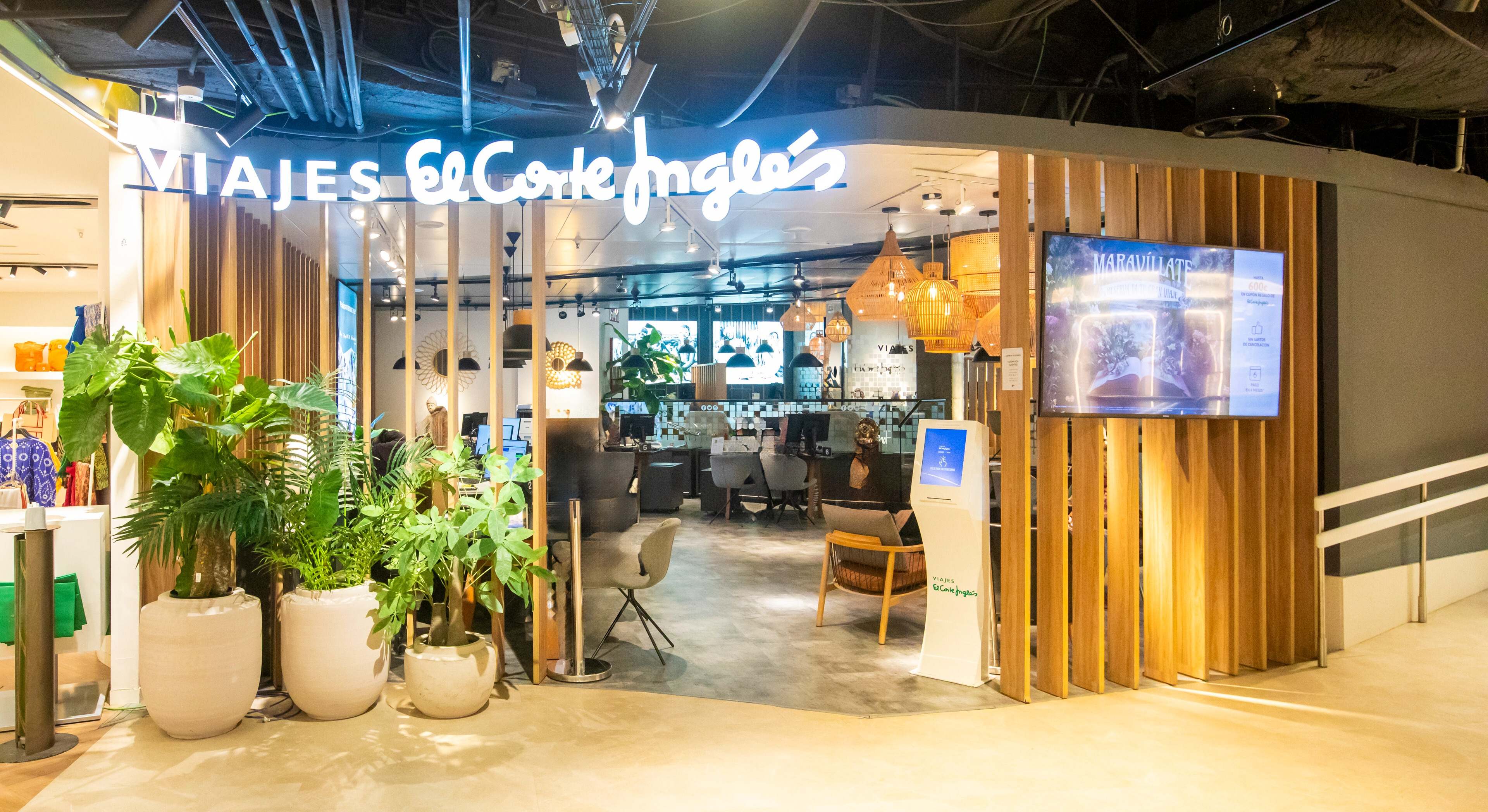Un local de Viajes El Corte Inglés. Foto: Europa Press