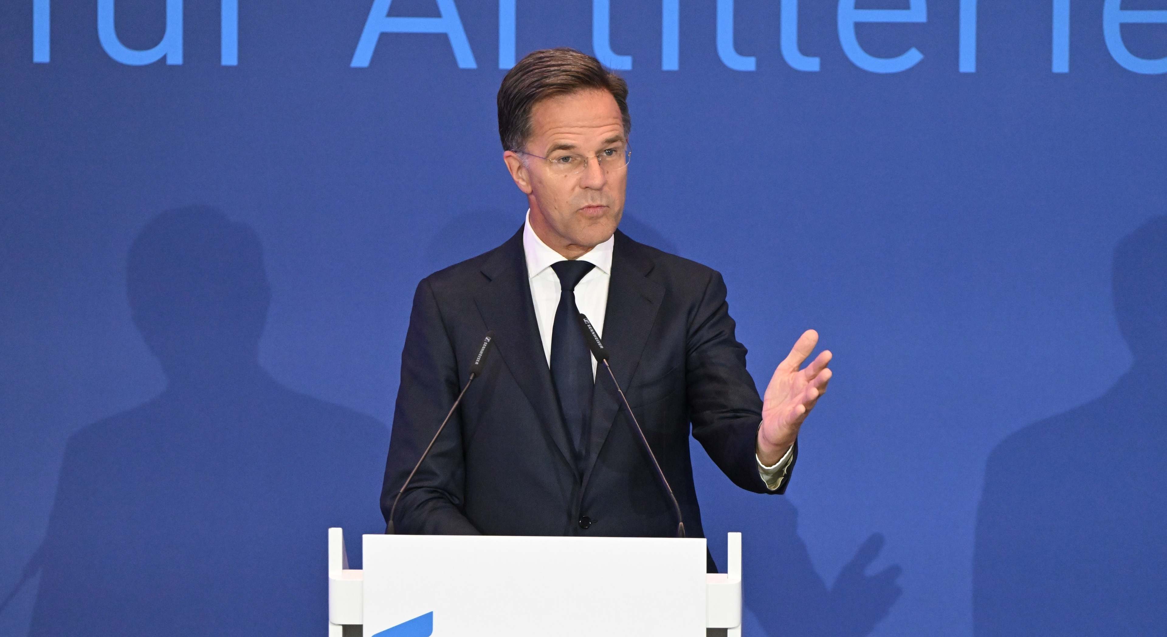 El secretario general de la OTAN, Mark Rutte