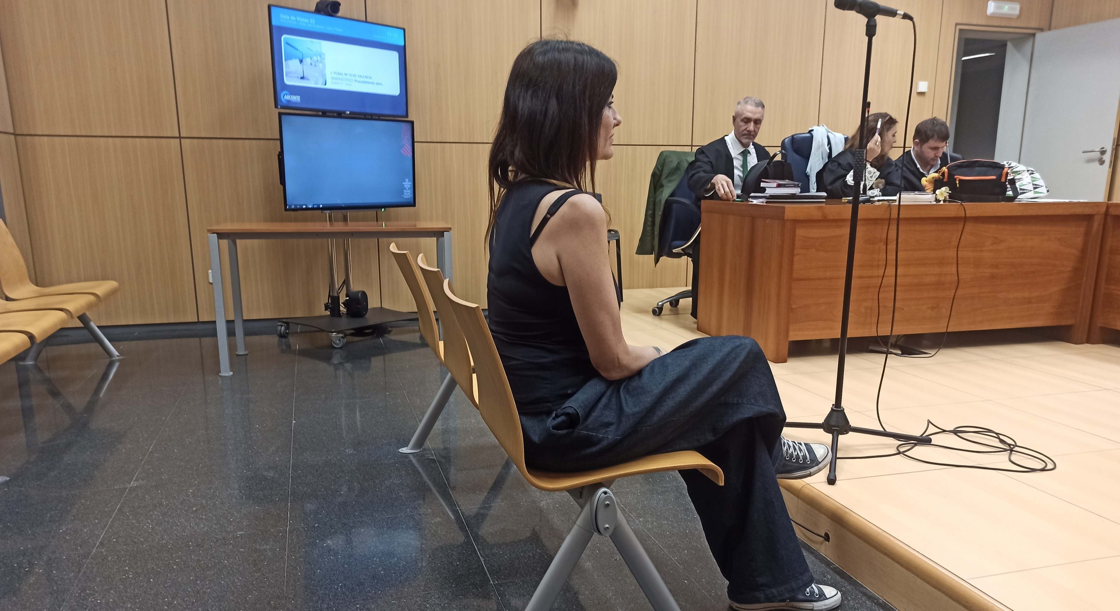 Cristina Seguí, en el juicio.