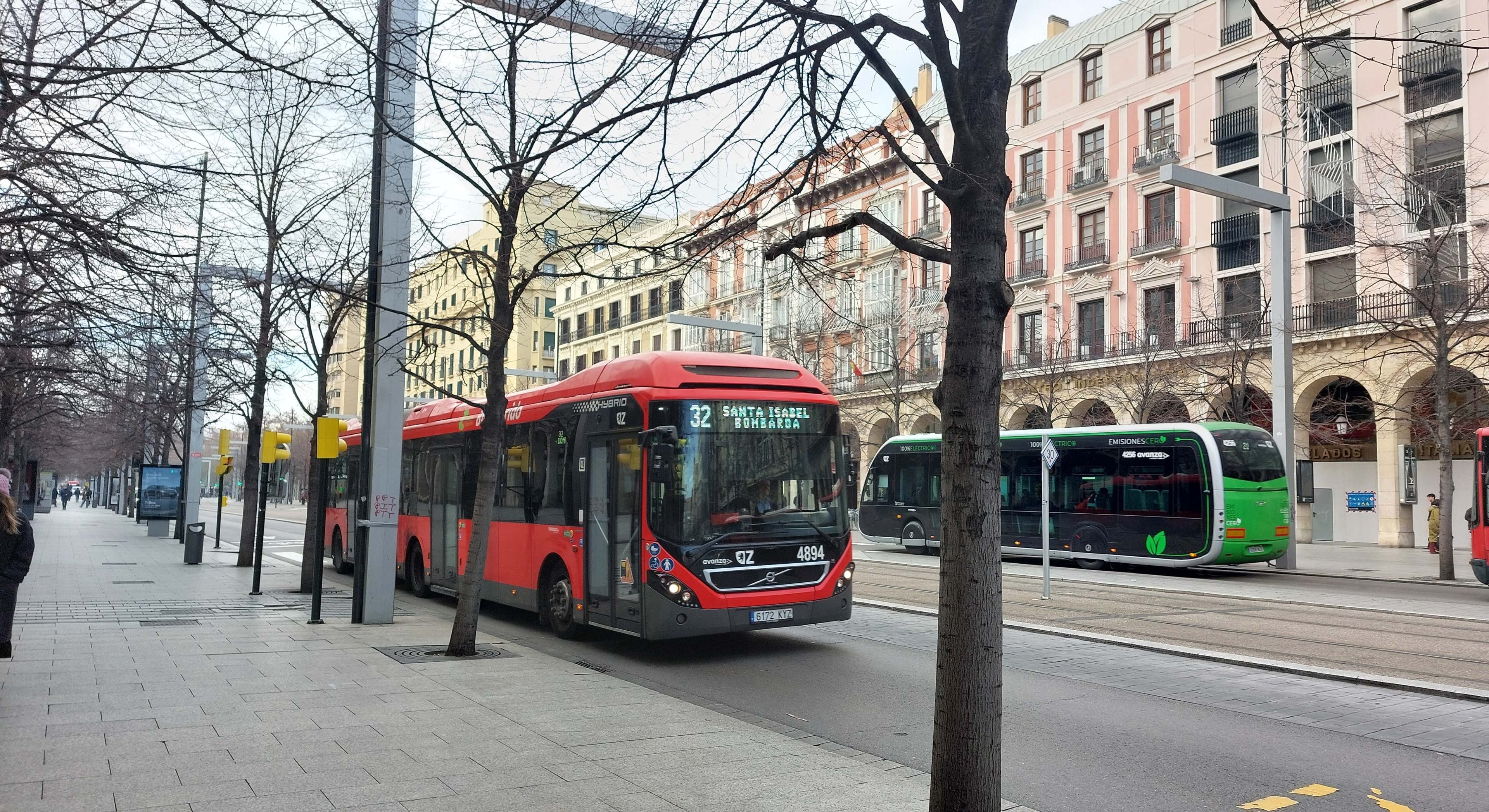 Aragón bonificación transporte