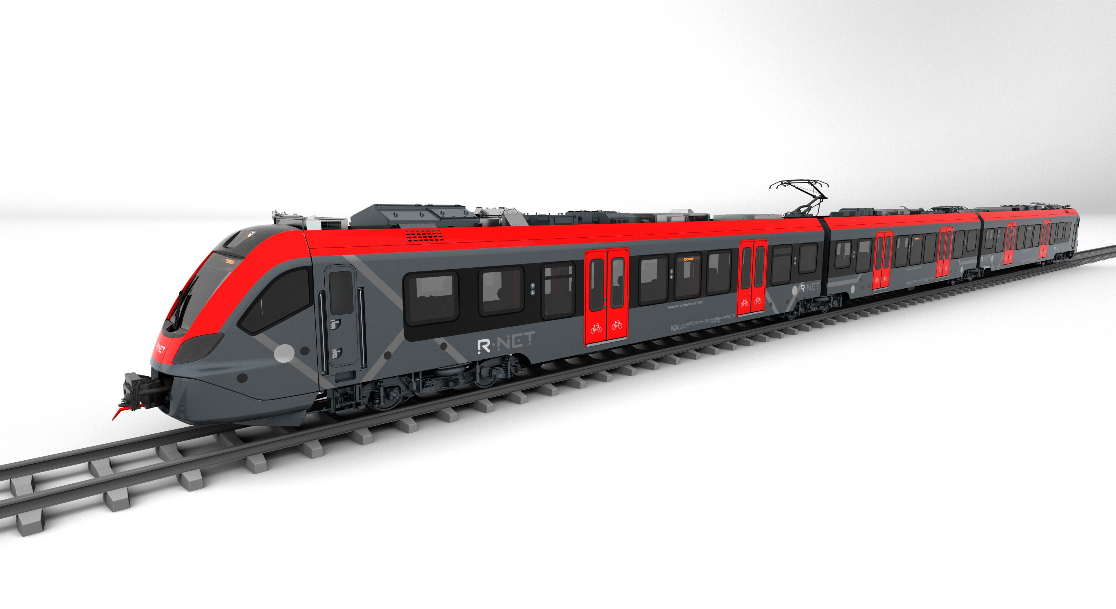 Trenes diseñados por CAF para QBuzz