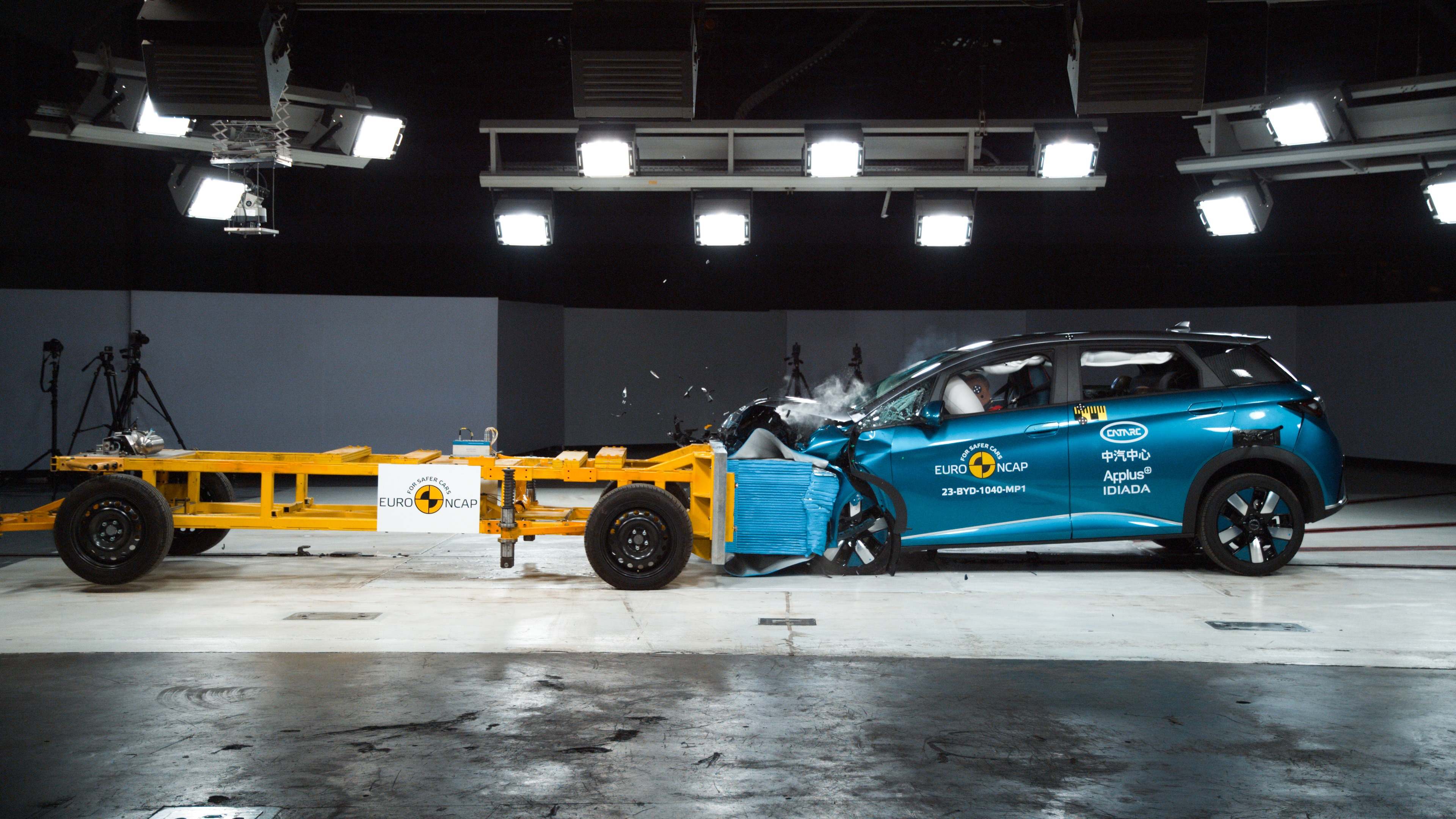 EuroNCAP Seguridad Crash test coches chinos