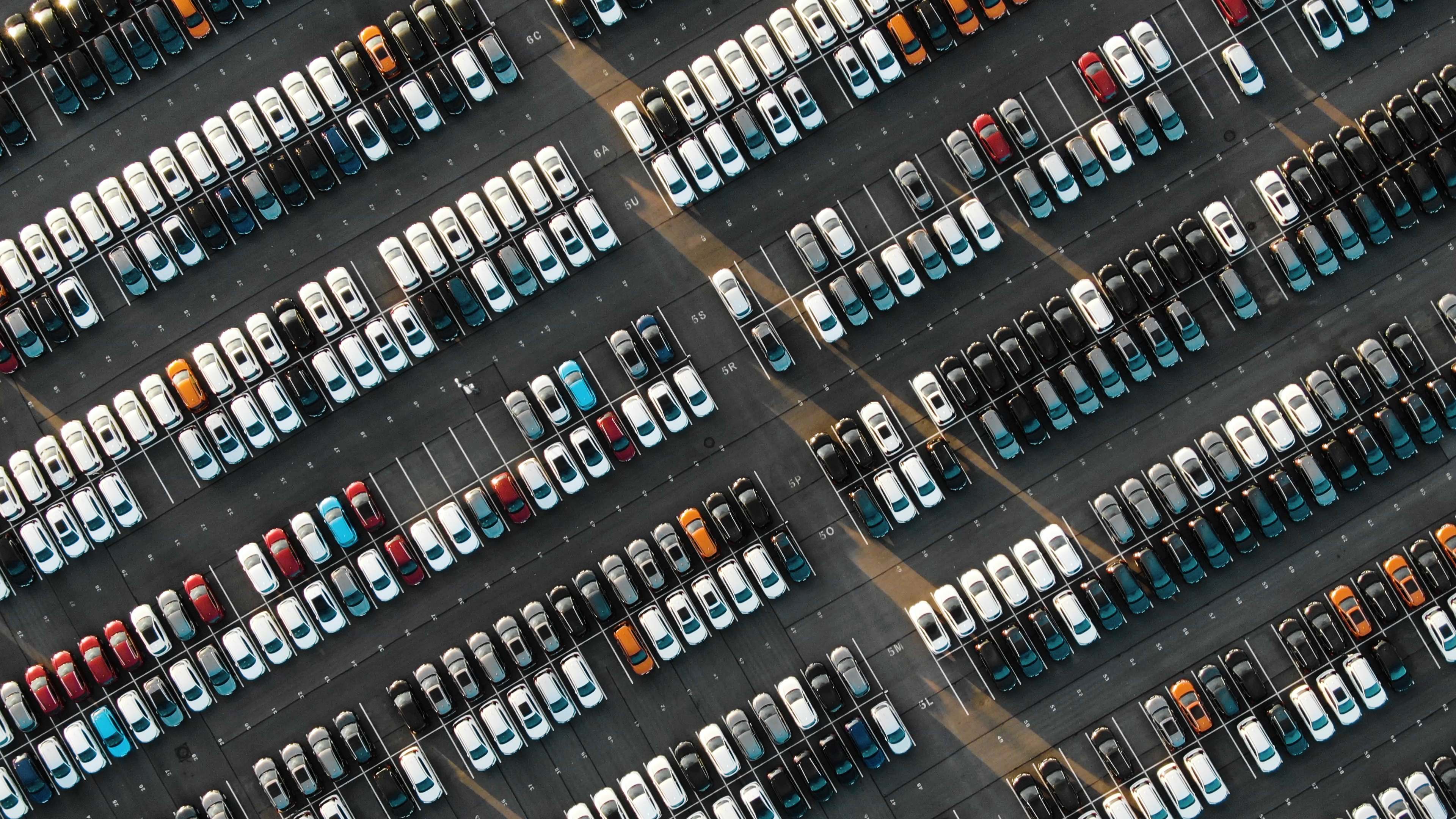 parking de vehículos