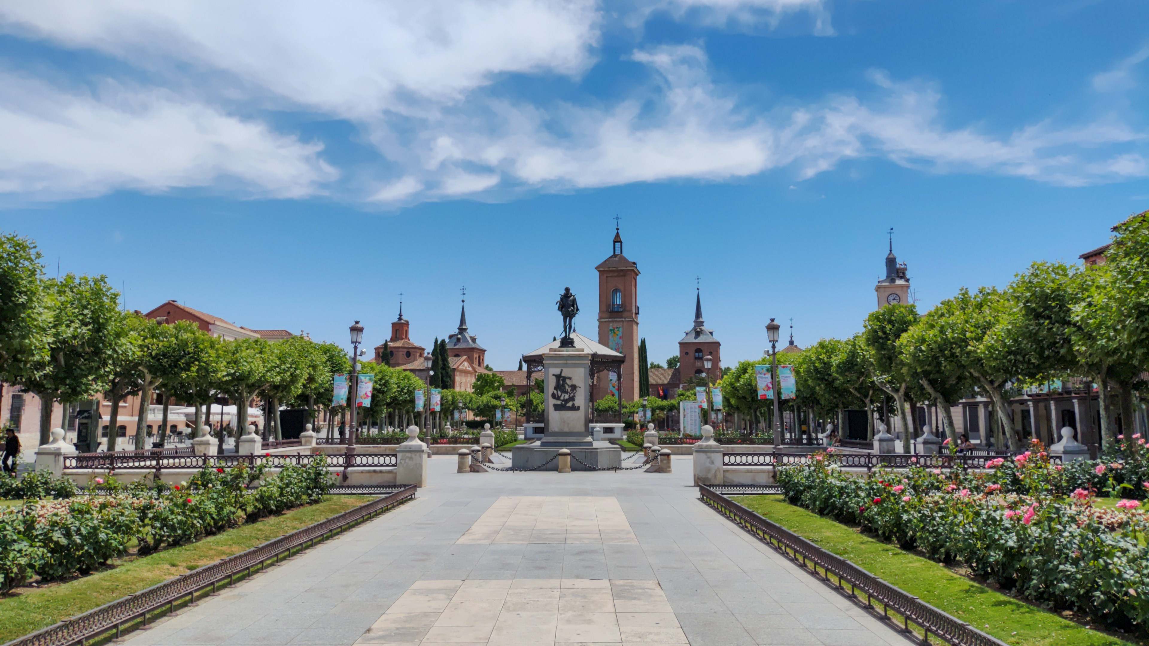 Plaza Cervantes de Alcalá de Henares, Madrid