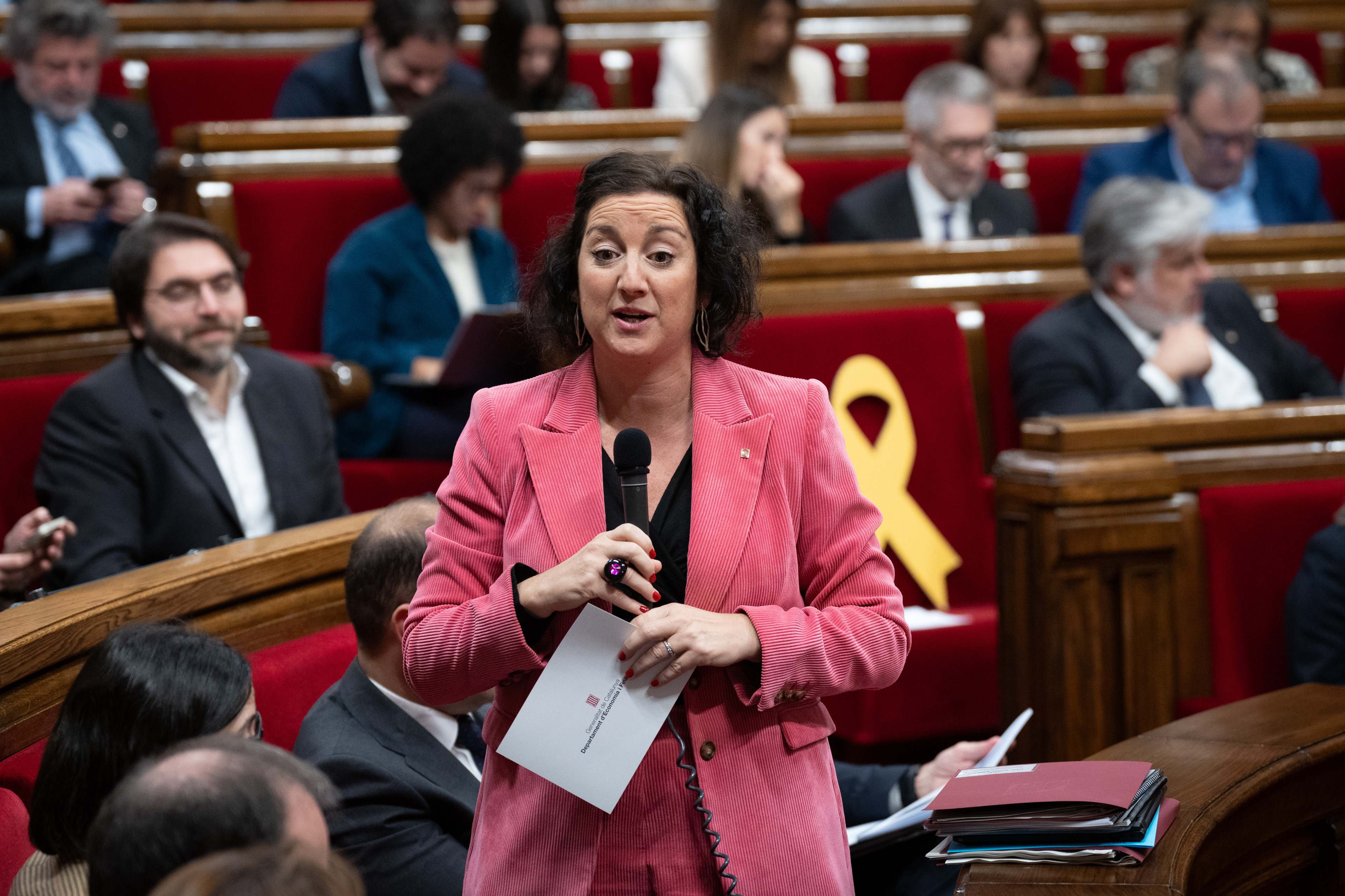 La consejera de Economía y Finanzas, Alícia Romero. EE