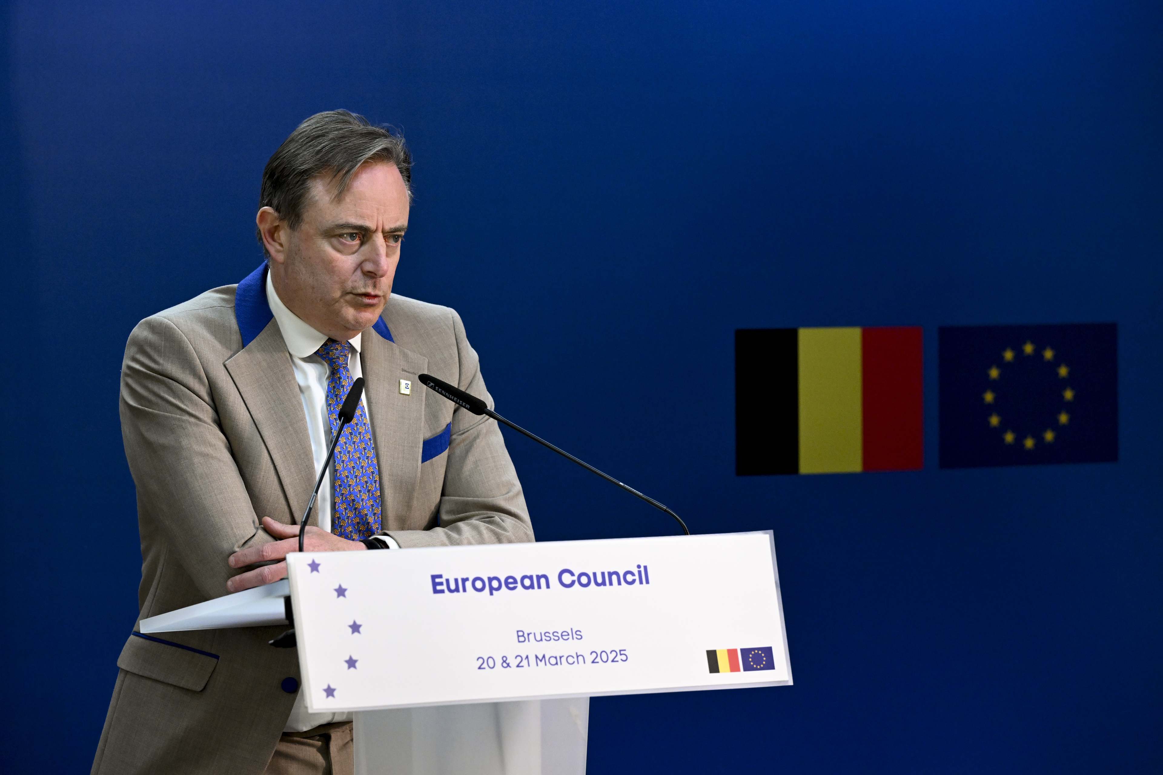 El primer ministro de Bélgica, Bart de Wever.