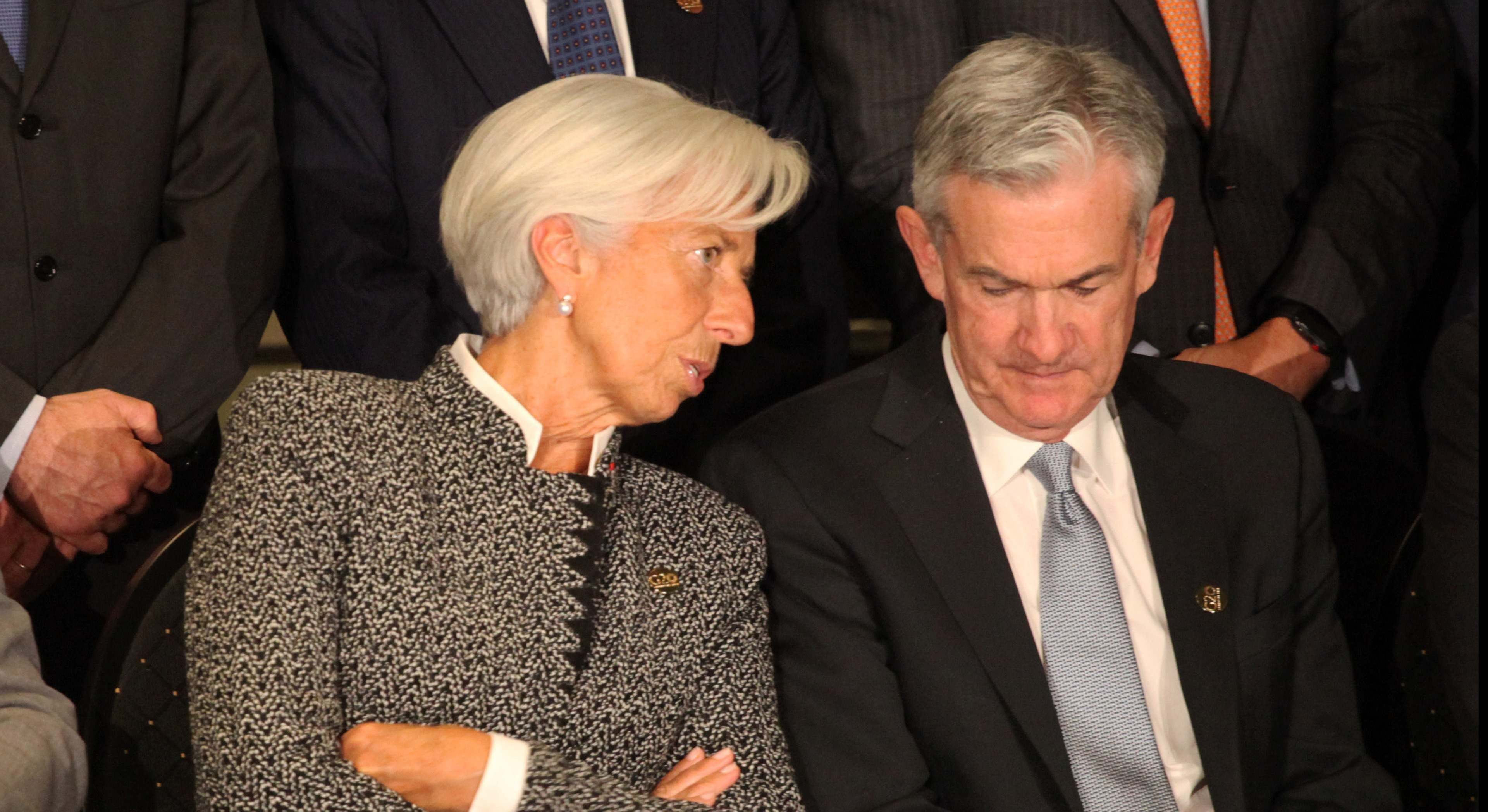 lagarde bce powell fed
