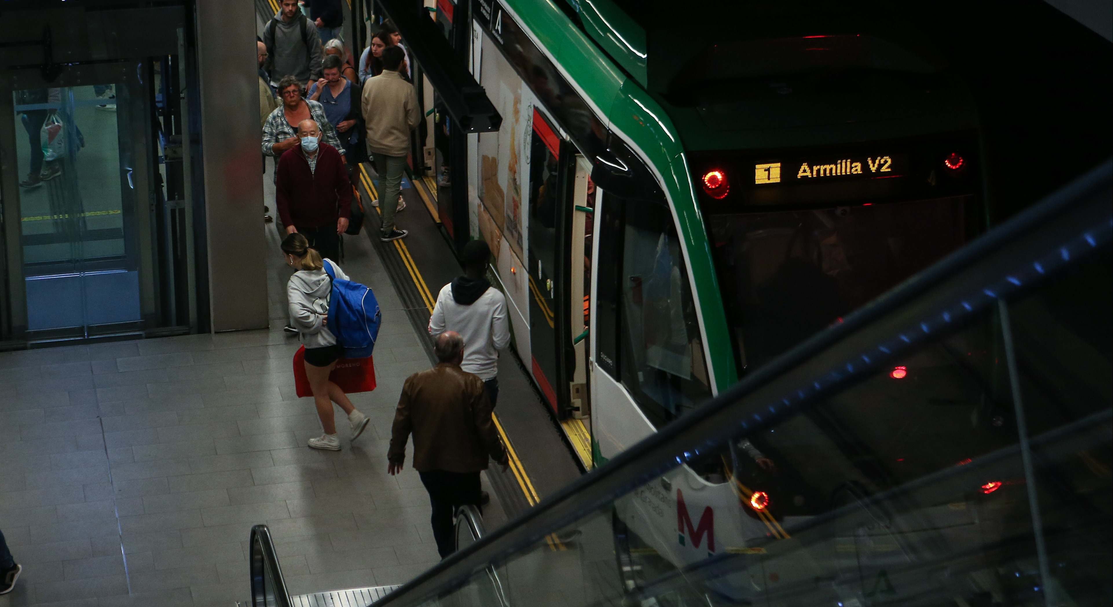 Metro de Granada. Foto: Manuel Olmedo/Junta.