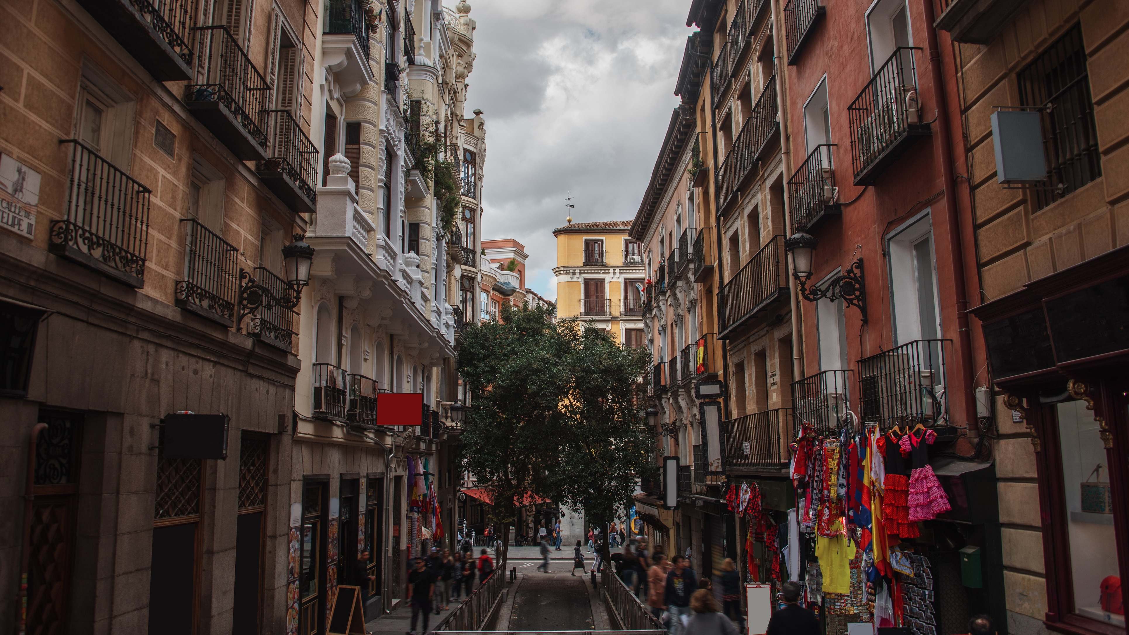 Calle del centro de Madrid. / Foto: iStock