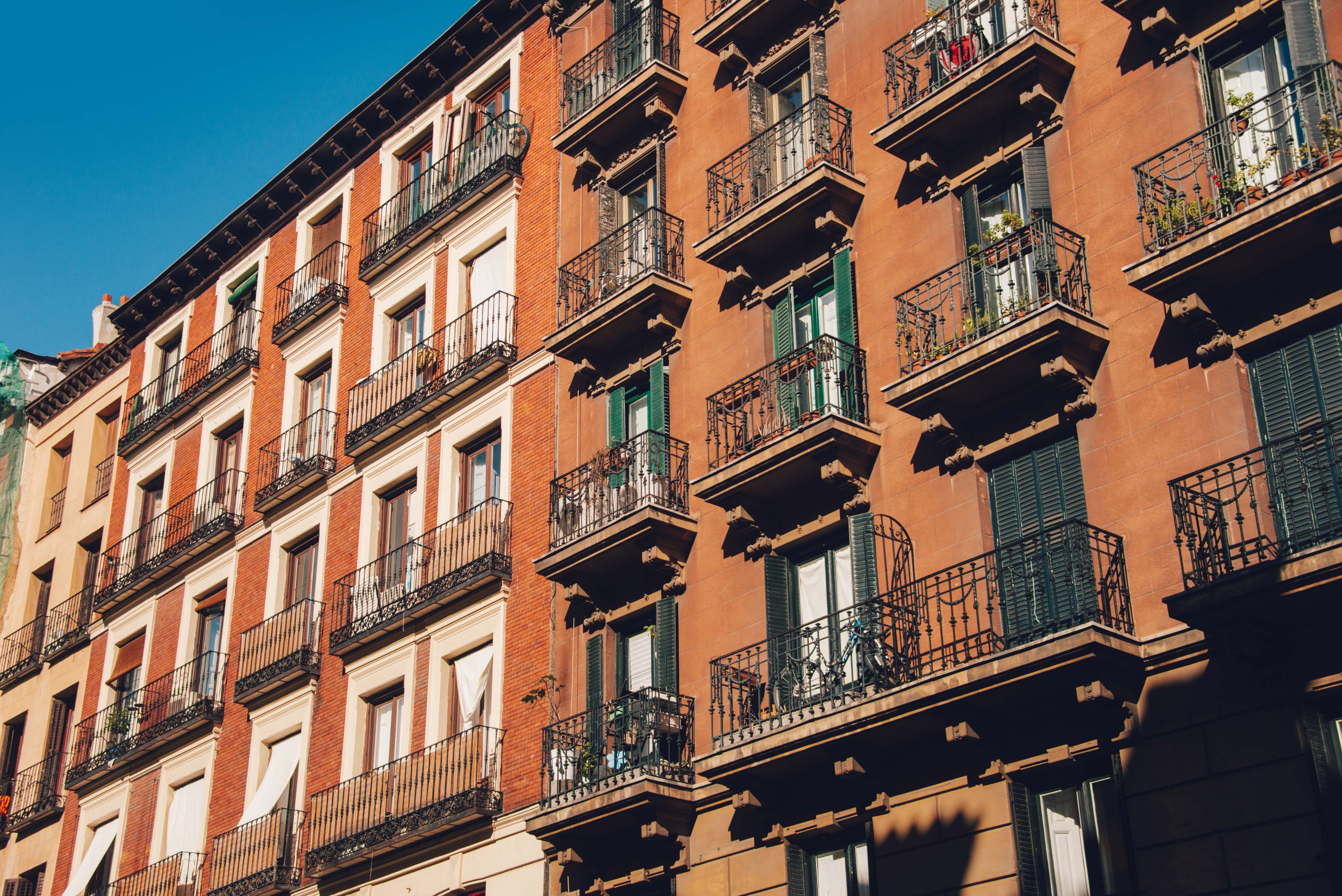 Edificios del centro de Madrid