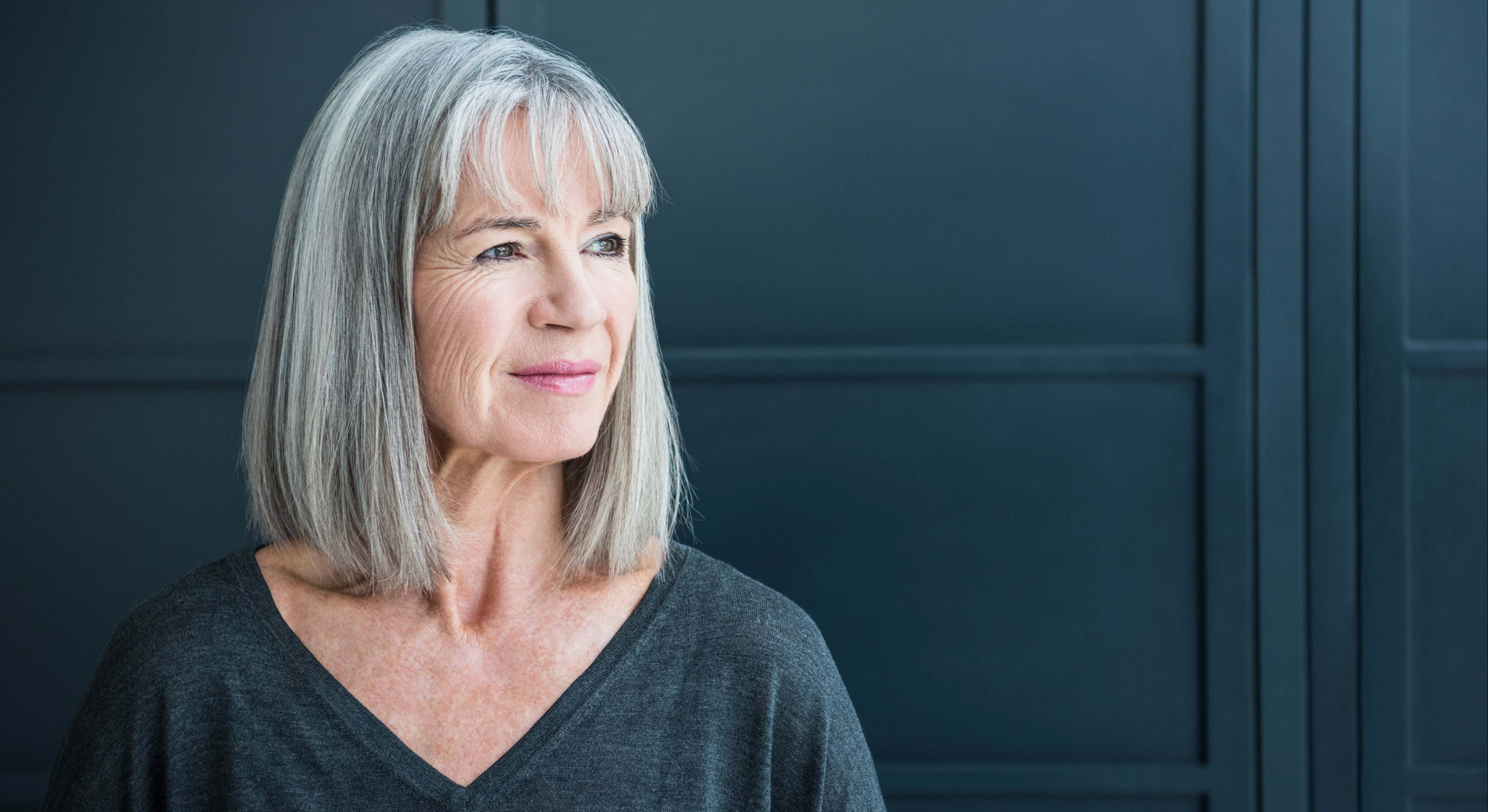 Color de pelo tendencia para mujeres de +60 años. / Foto: iStock