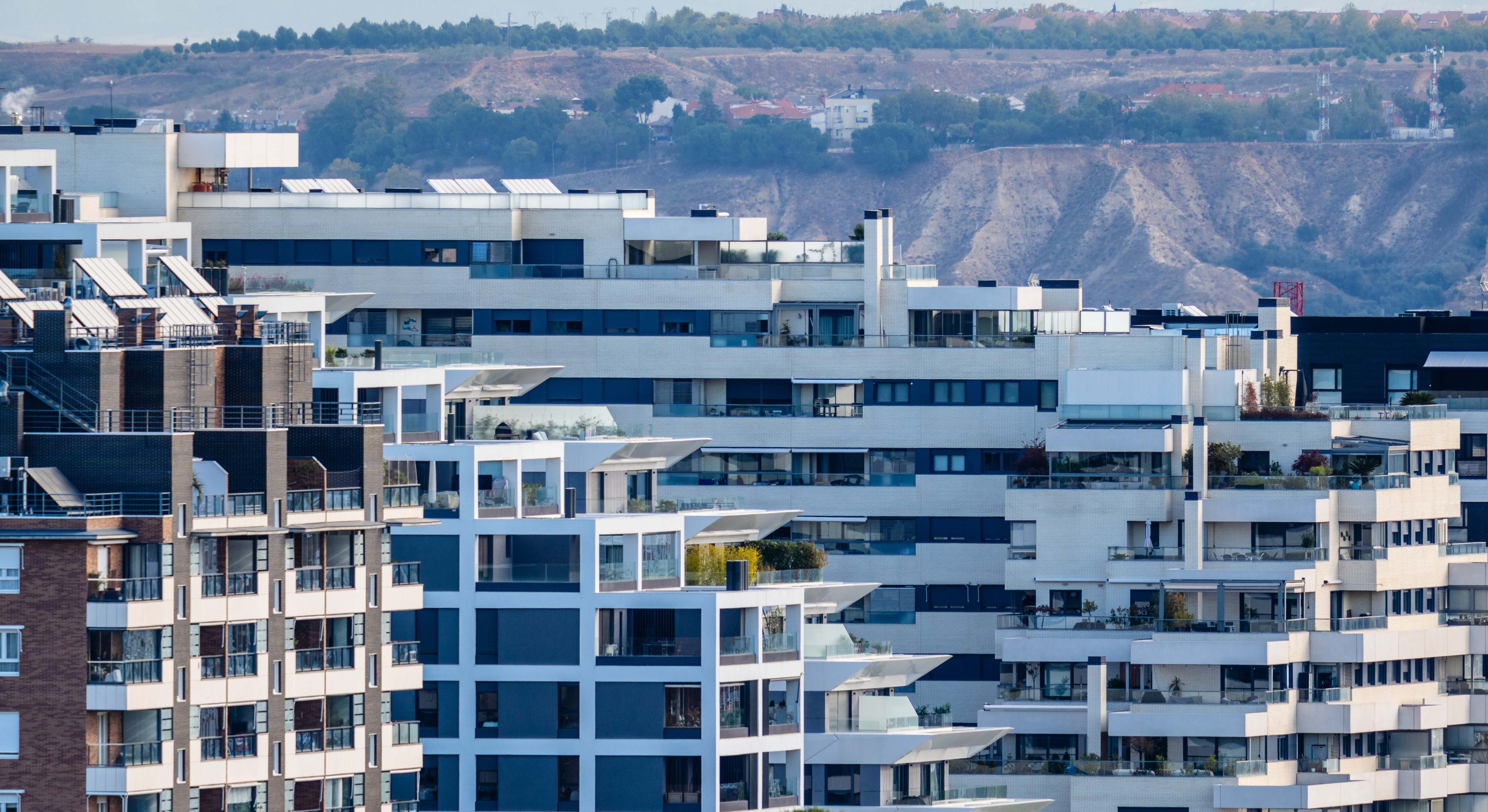 Viviendas de nueva edificación en Madrid. Foto: iStock