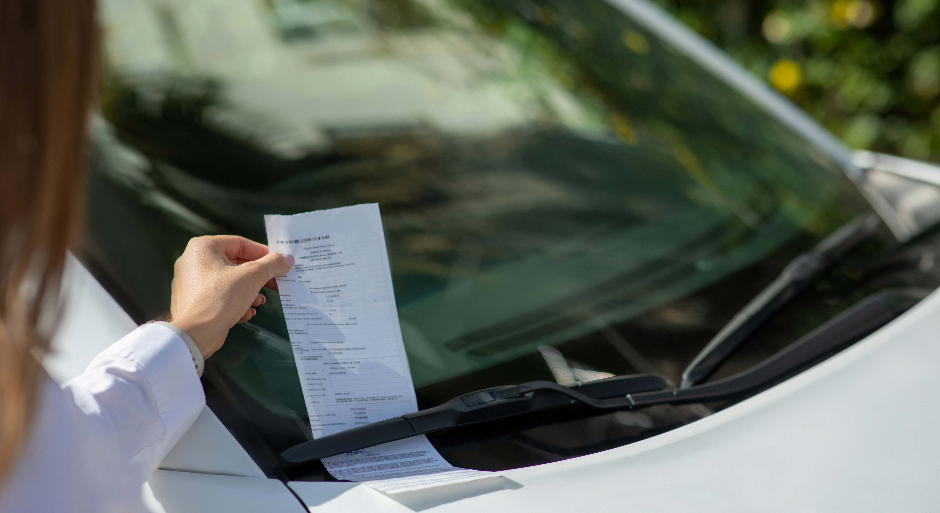 Multa por estacionamiento ilegal