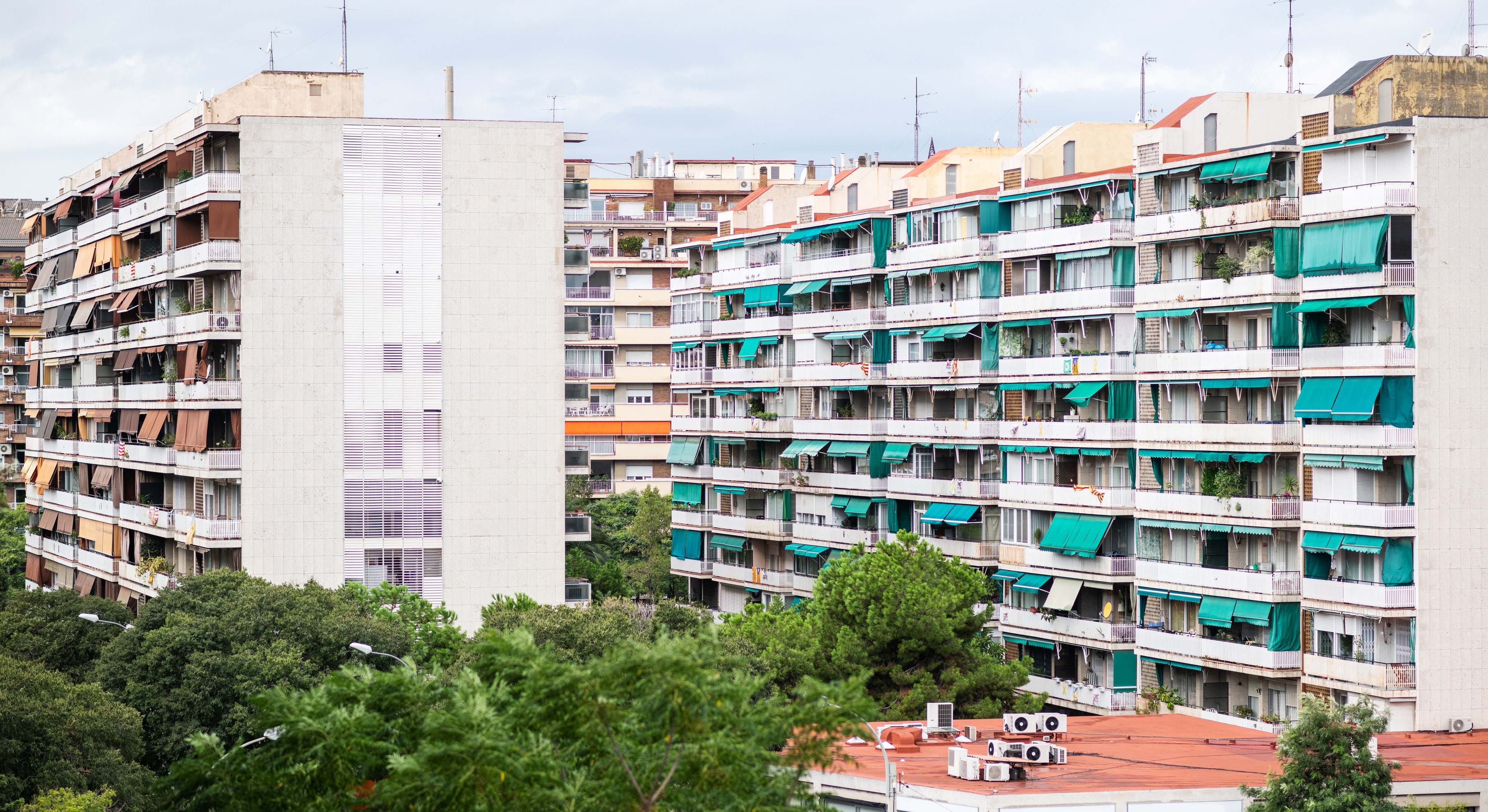 Bloque de edificios en España. / Foto: iStock