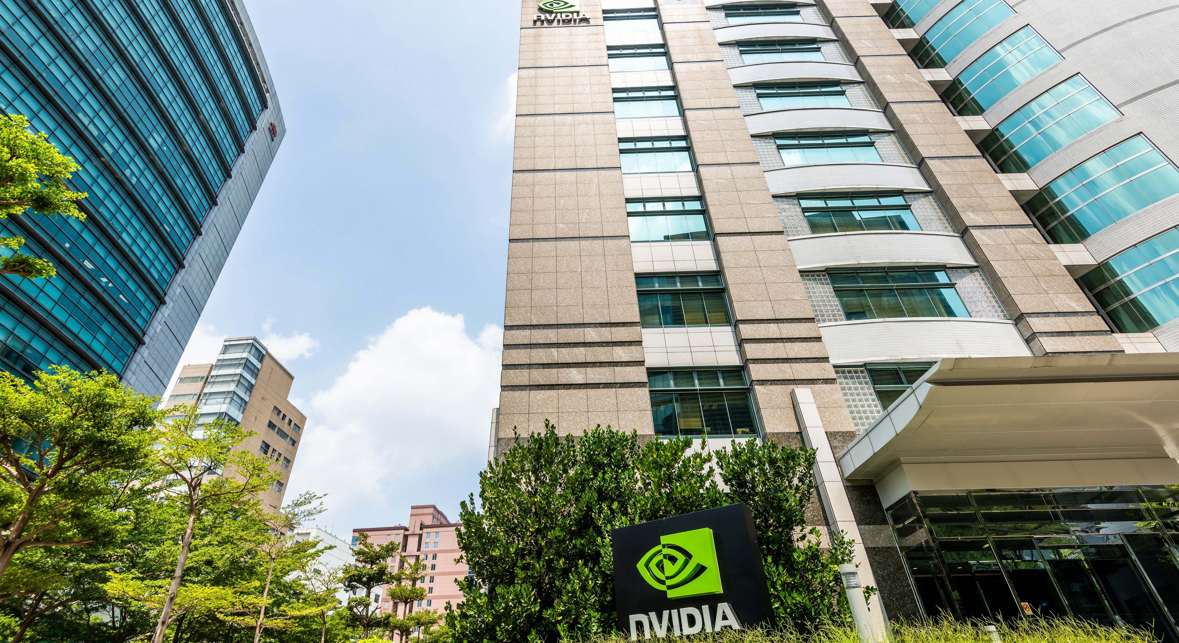 Edificio de Nvidia Corporation en Taipei, Taiwán.