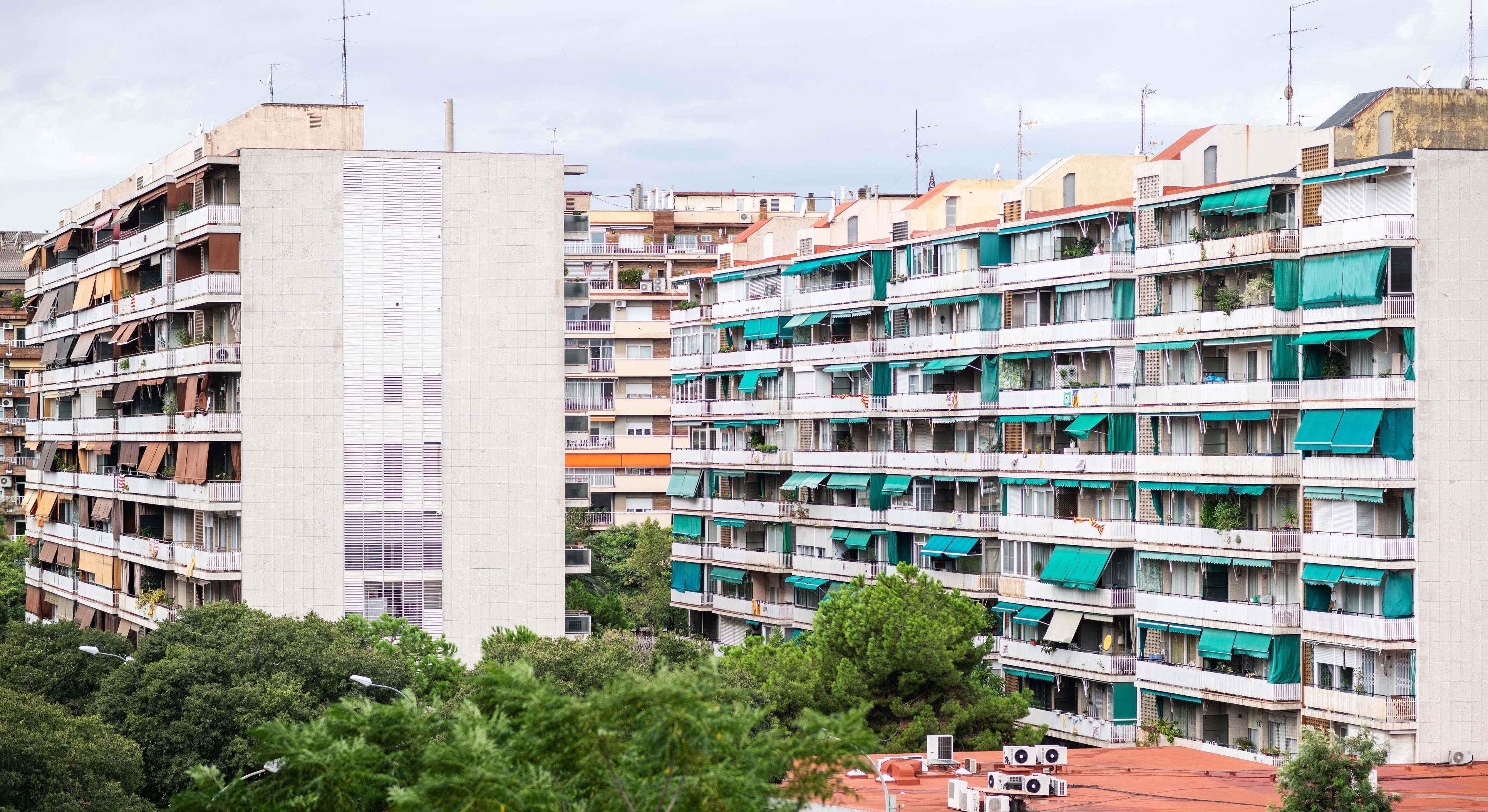 Bloque de edificios en España. / Foto: iStock