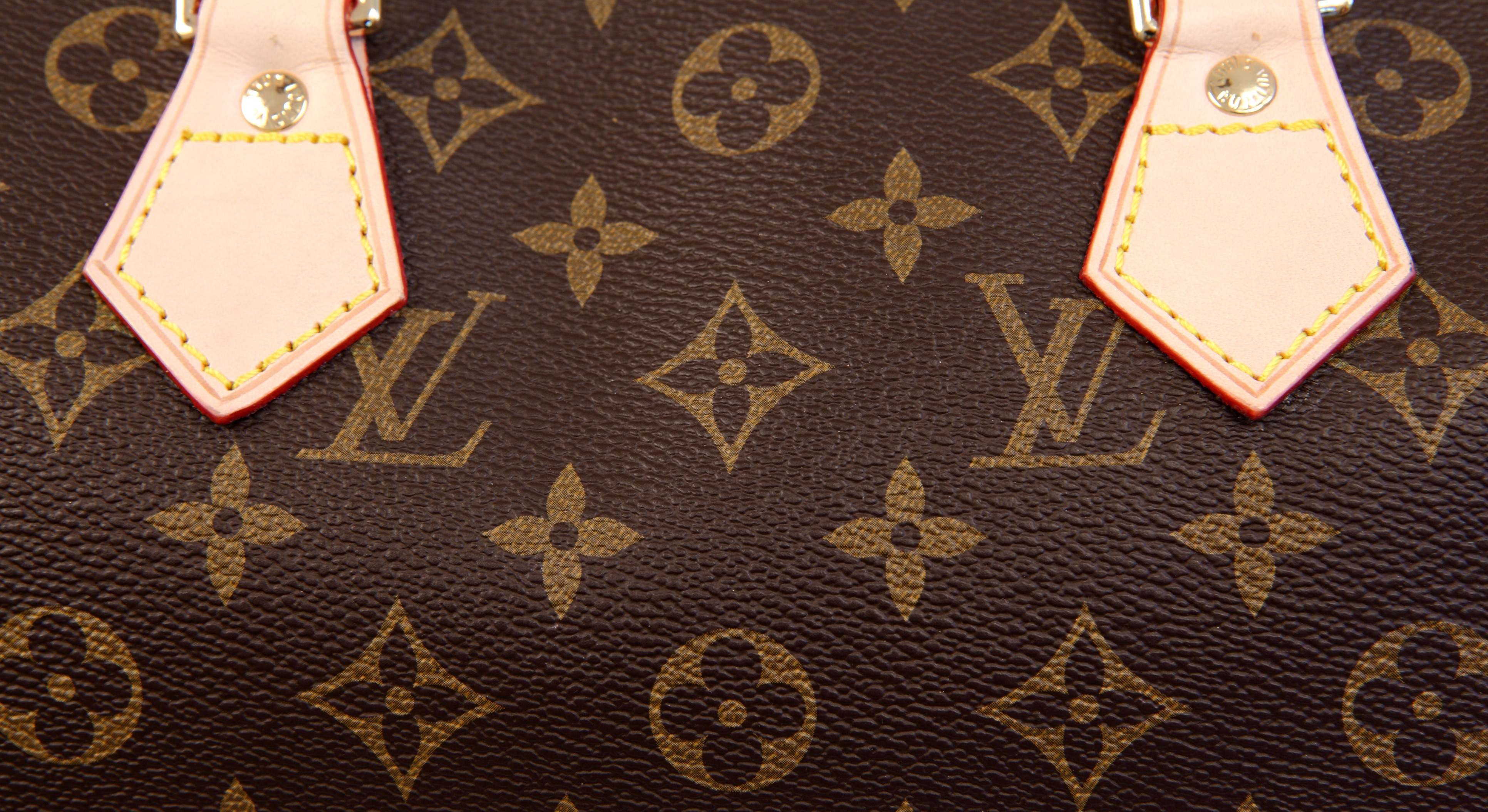 Estampado de un bolso de lujo de la marca Louis Vuitton. / Foto: iStock
