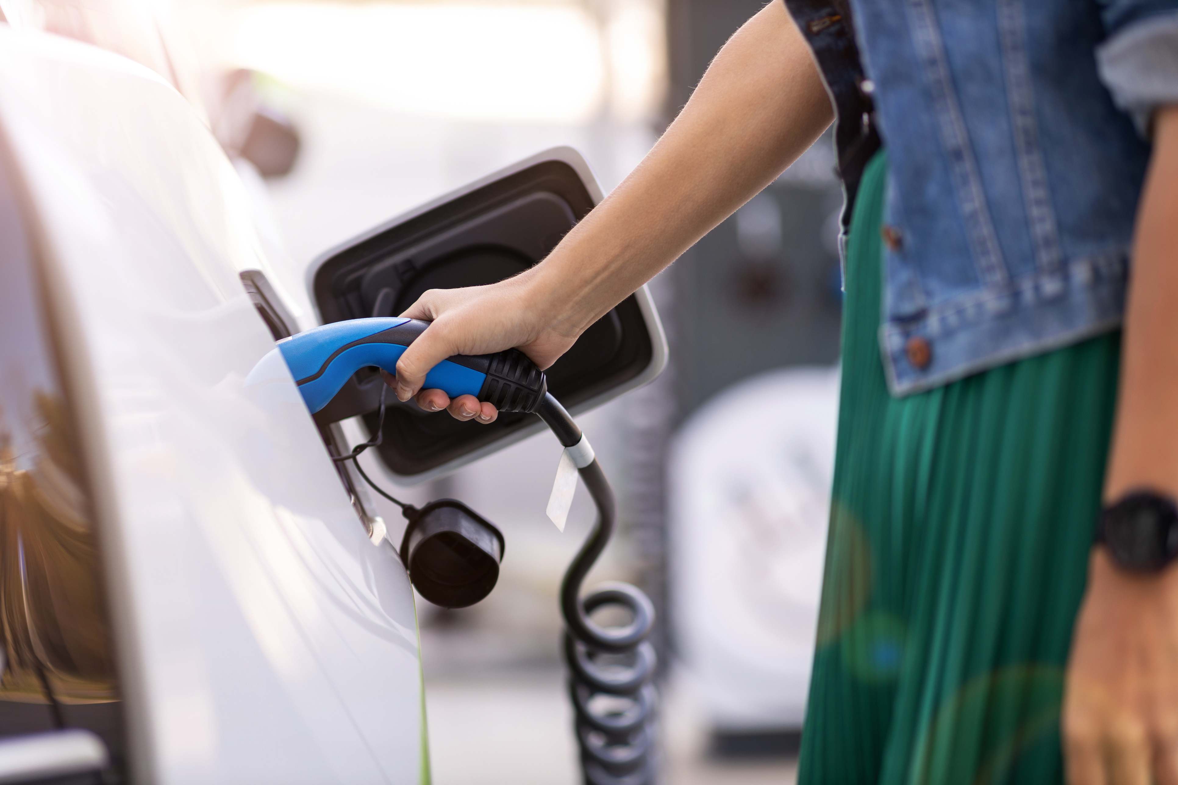 Punto de recarga coche eléctrico