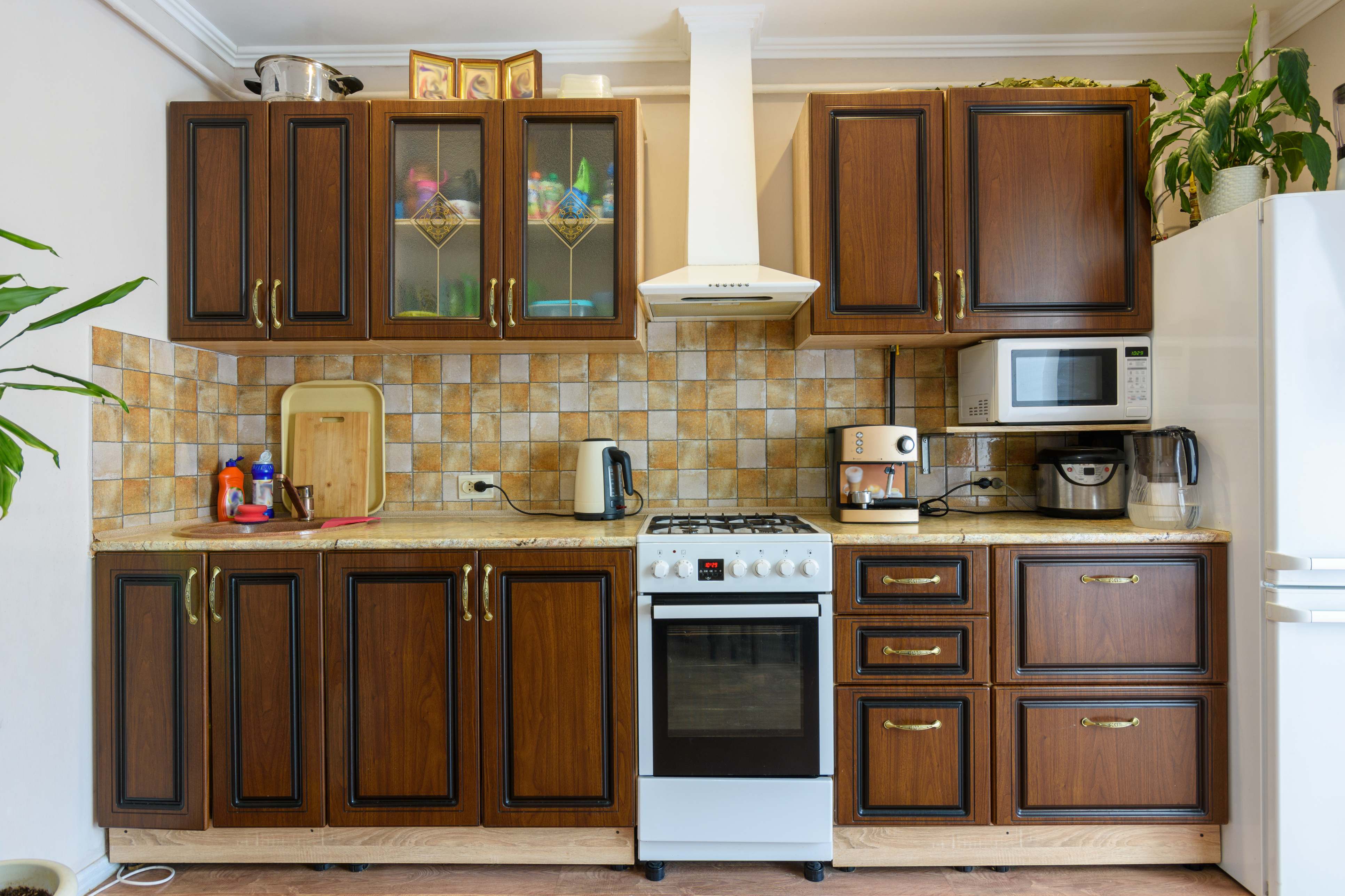 Una cocina tradicional rústica. / Foto: iStock