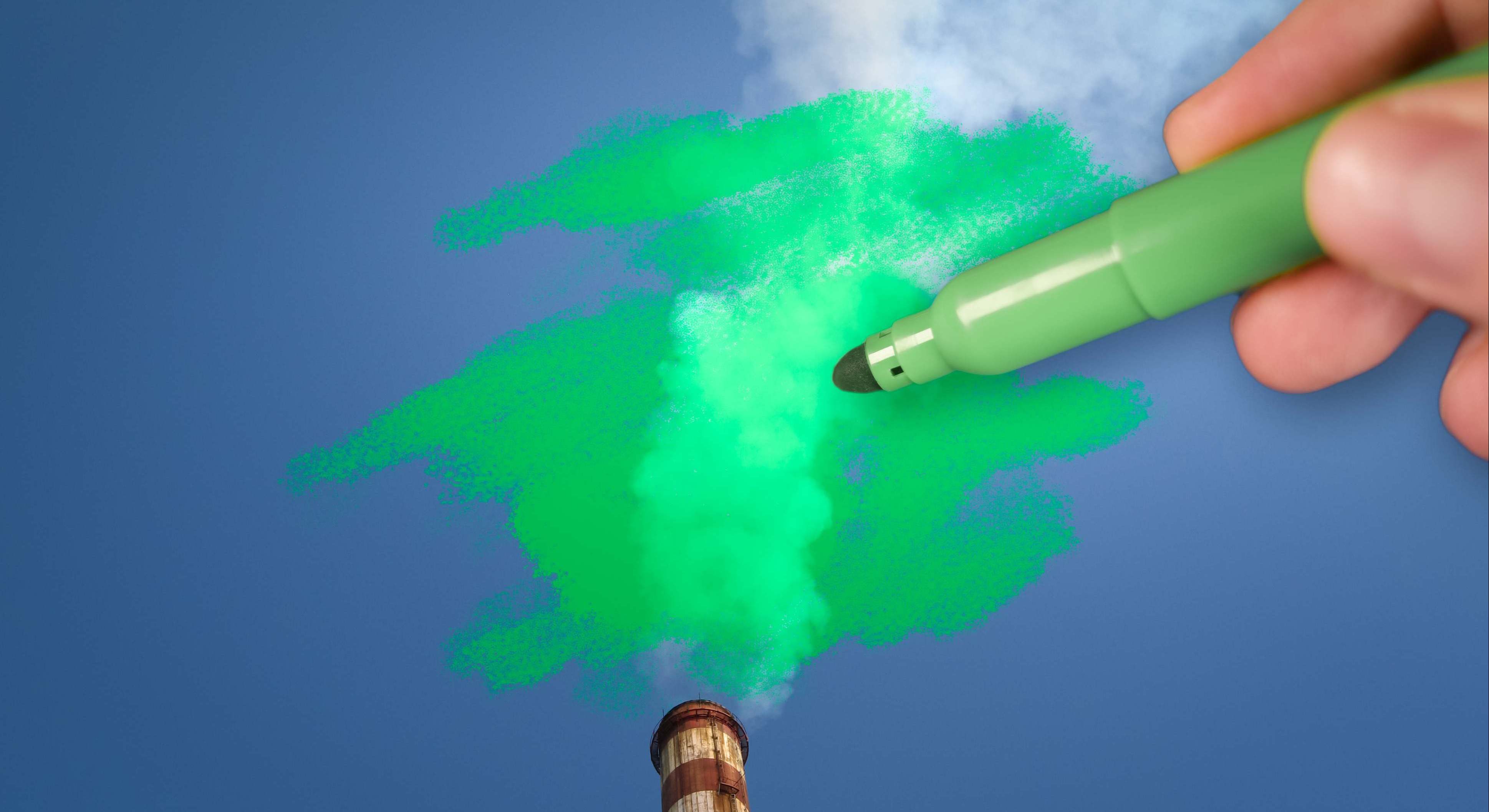 Greenwashing chimenea