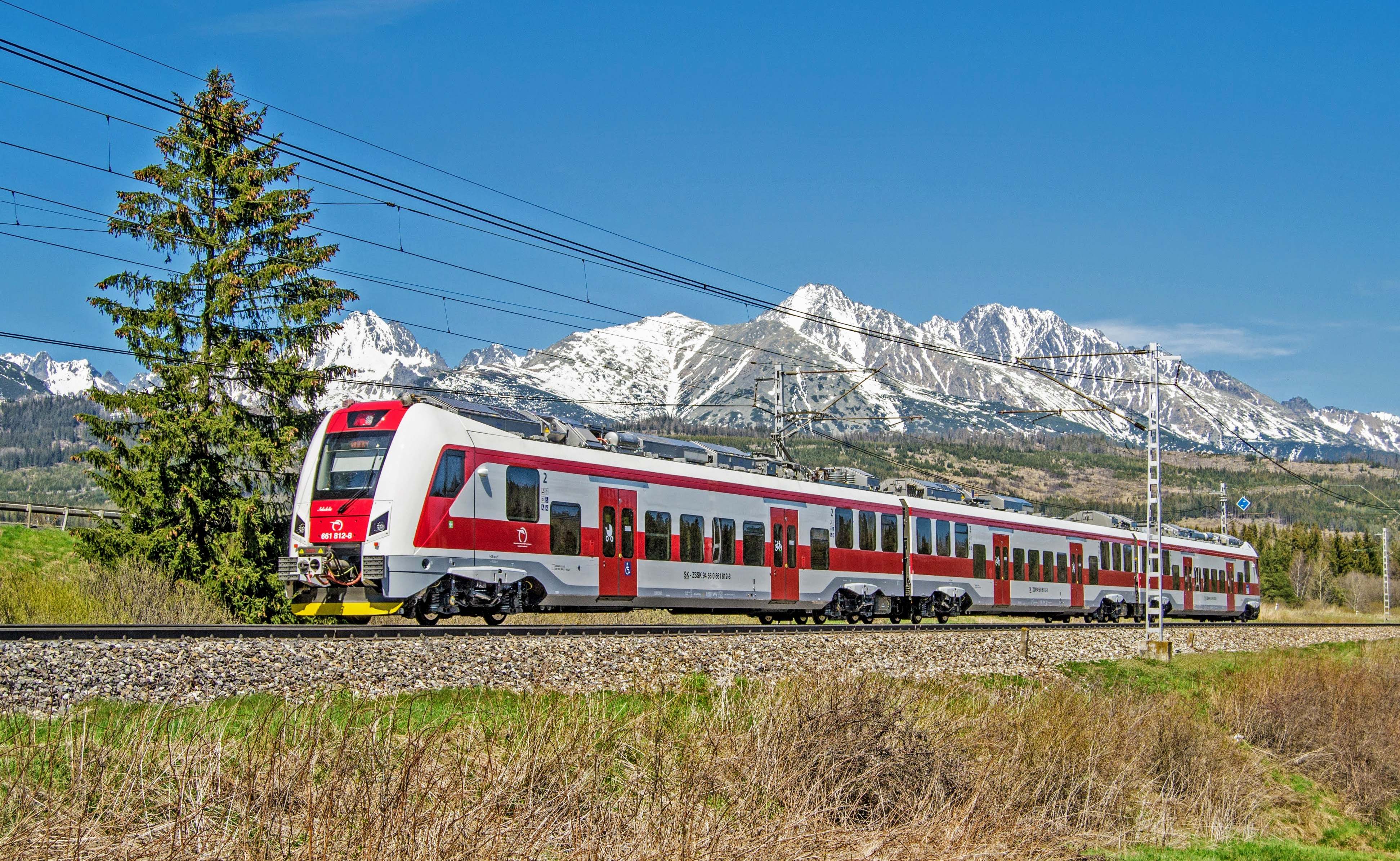 Tren ligero RegioPanter desarrollado por Skoda para Eslovaquia. / Skoda