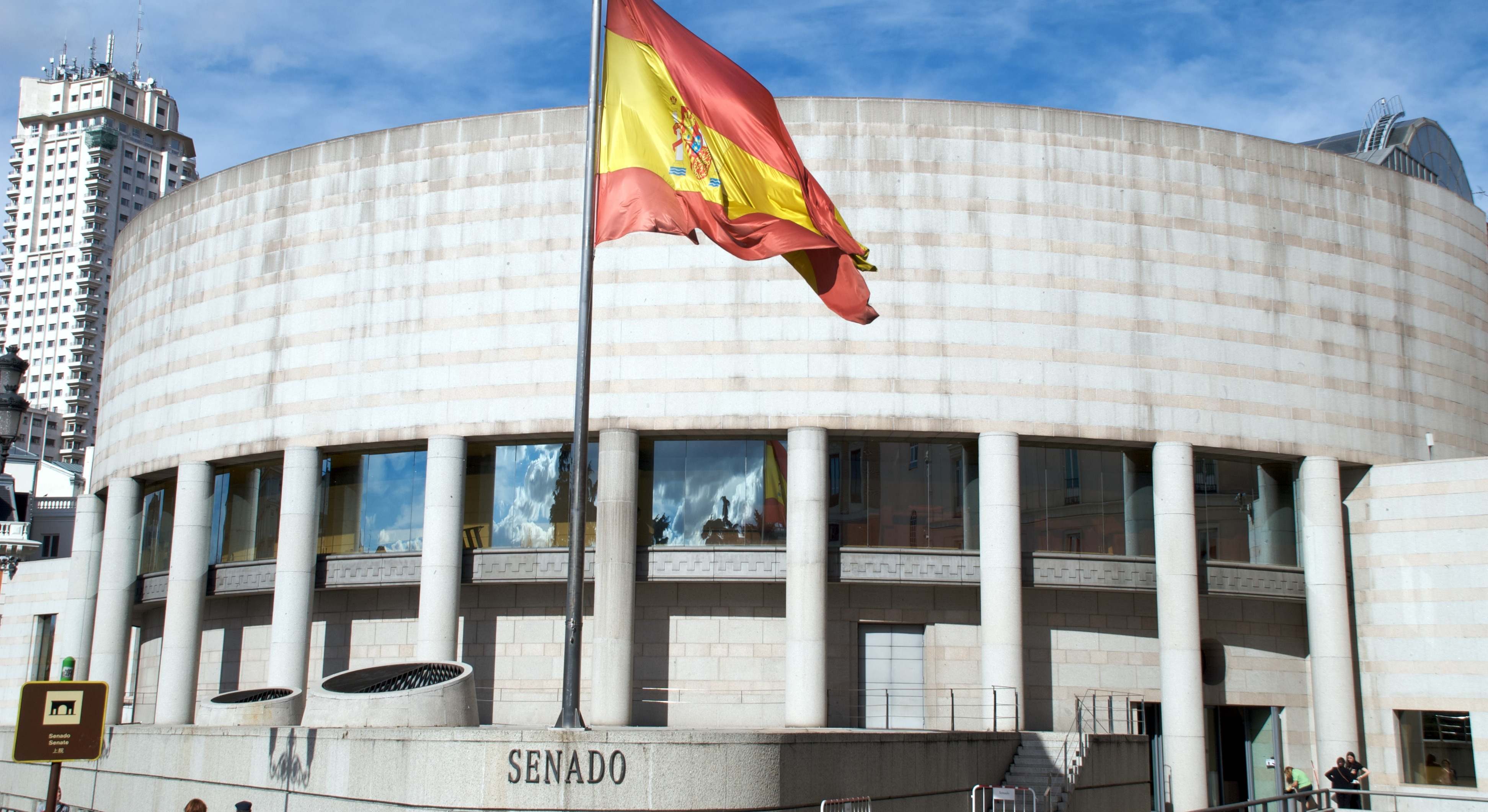 Edificio del Senado en Madrid
