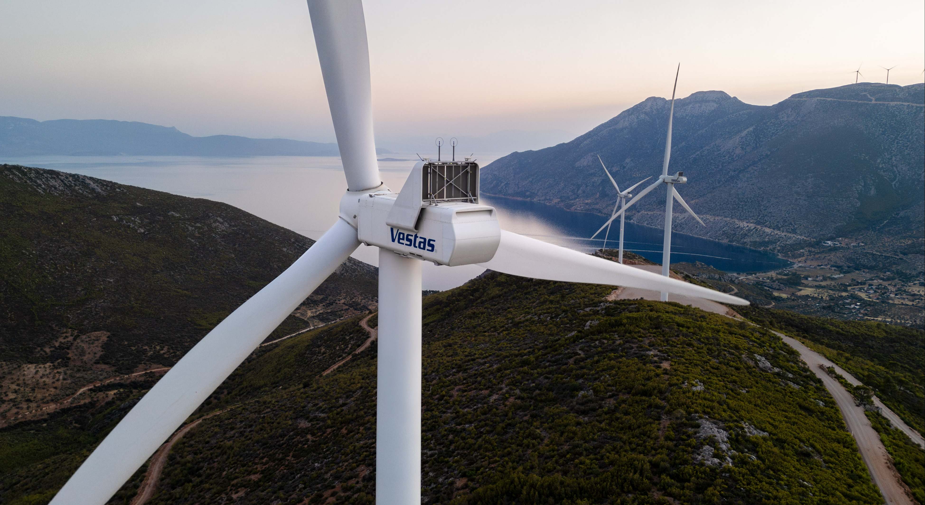 Parque eólico Dalamaki, en Grecia. / Vestas