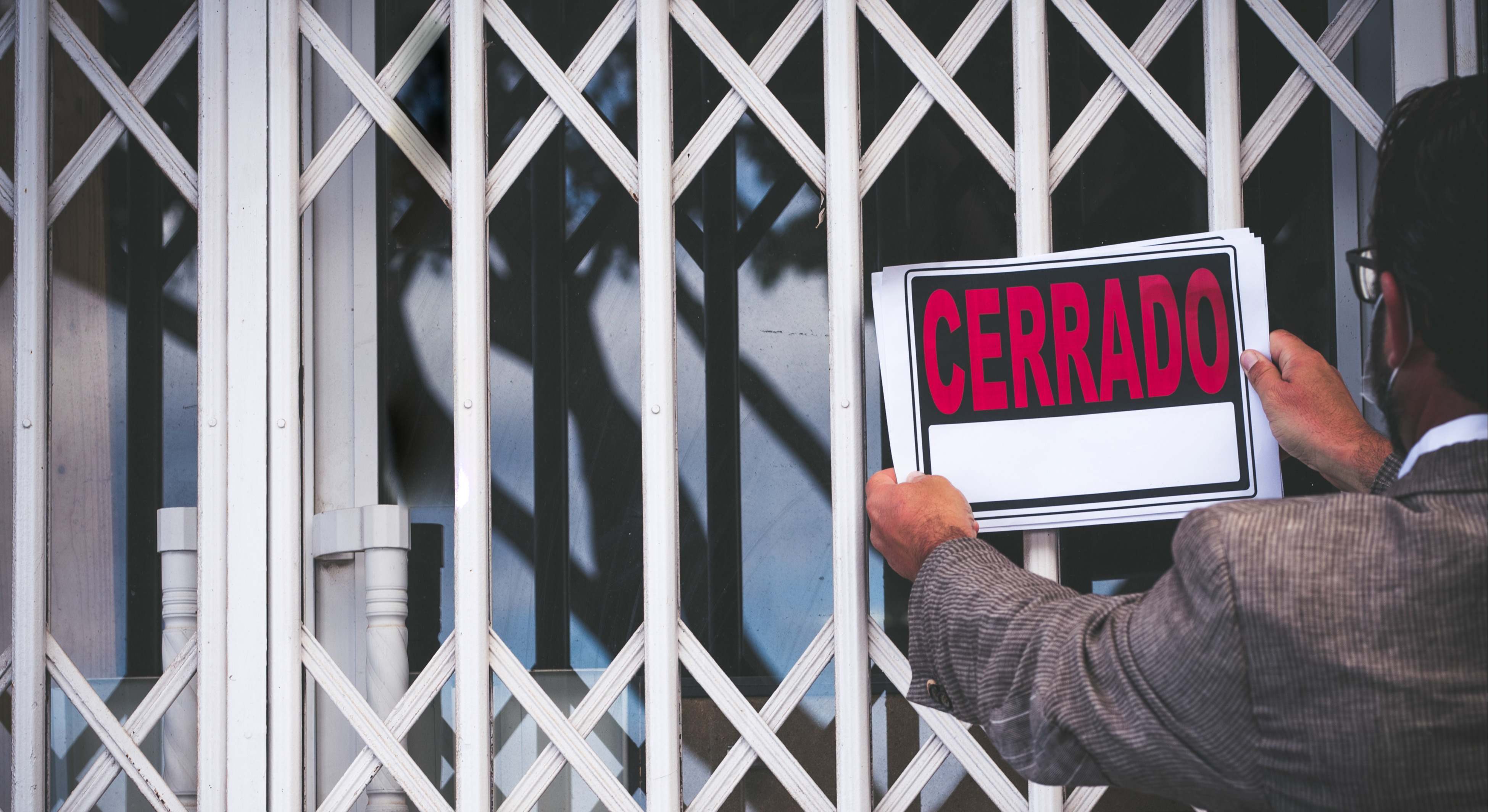 Comercio cerrado