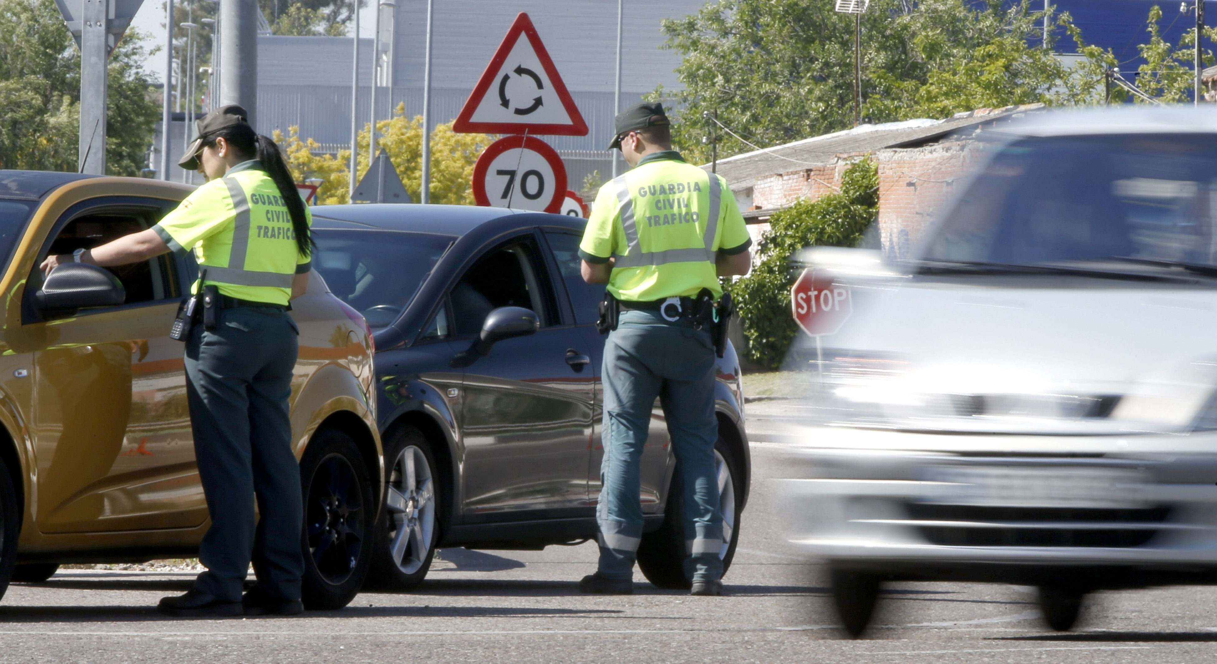 Control de la Guardia Civil